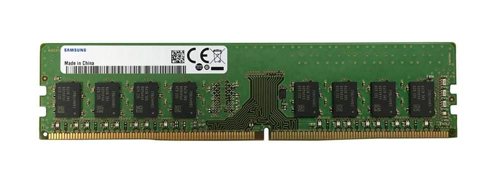 Samsung M378A1K43CB2-CTD Arbeitsspeicher, 1 x 8 GB, DDR4, 2666 MHz, 288-Pin-DIMM, Schwarz/Grün