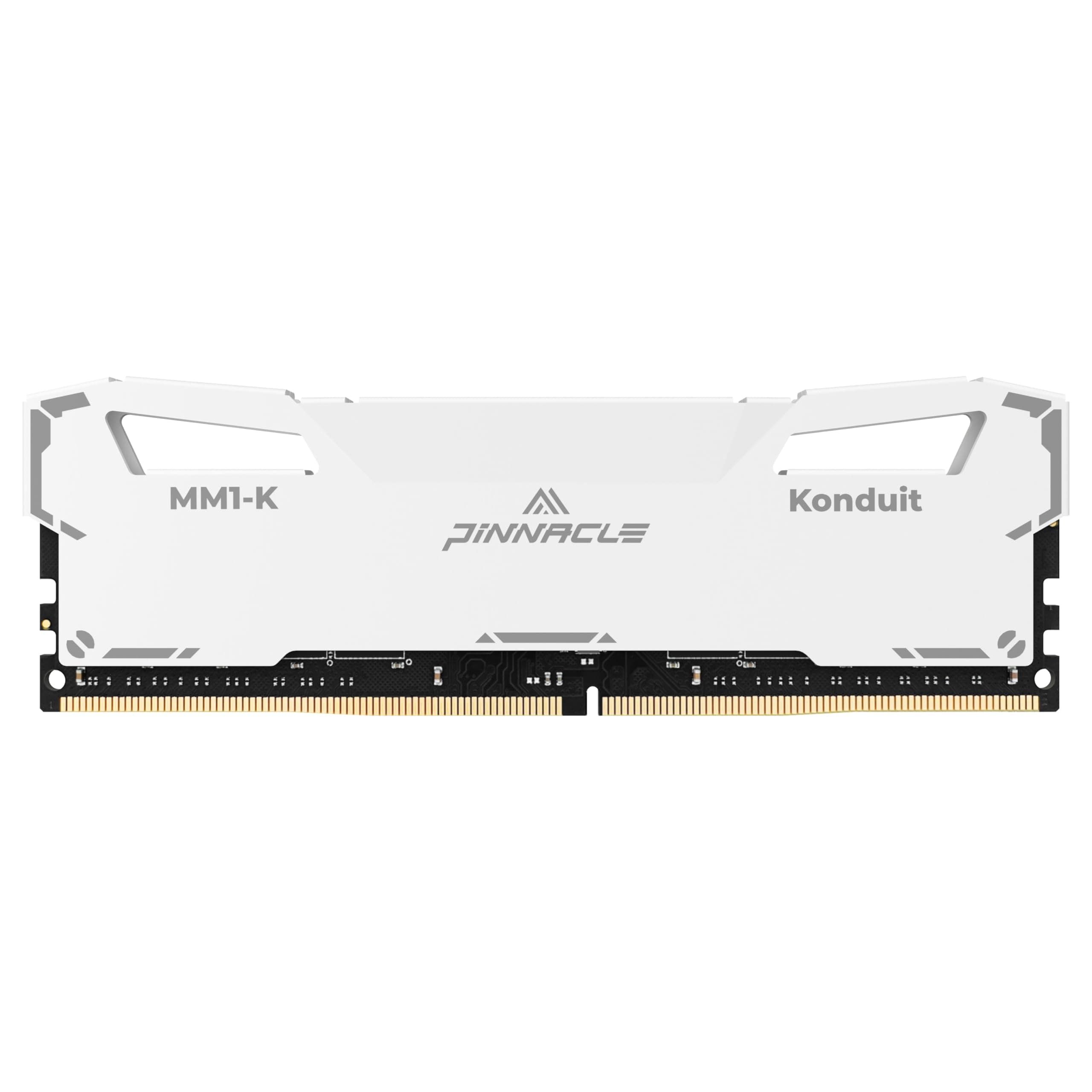 Timetec Pinnacle Konduit 16GB DDR4 XMP2.0 Overclocking 1,35 V Dual Rank kompatibel für AMD und Intel Desktop Gaming PC Speichermodul - Weiß (16GB 3600MHz)