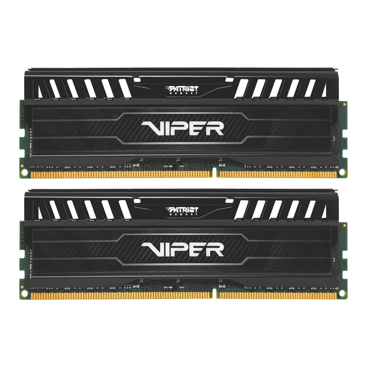 Patriot Memory Viper 3 PV316G160C9K Black Mamba Arbeitsspeicher 16GB (1600MHz, CL9, 2X 8GB) DDR3-RAM Kit
