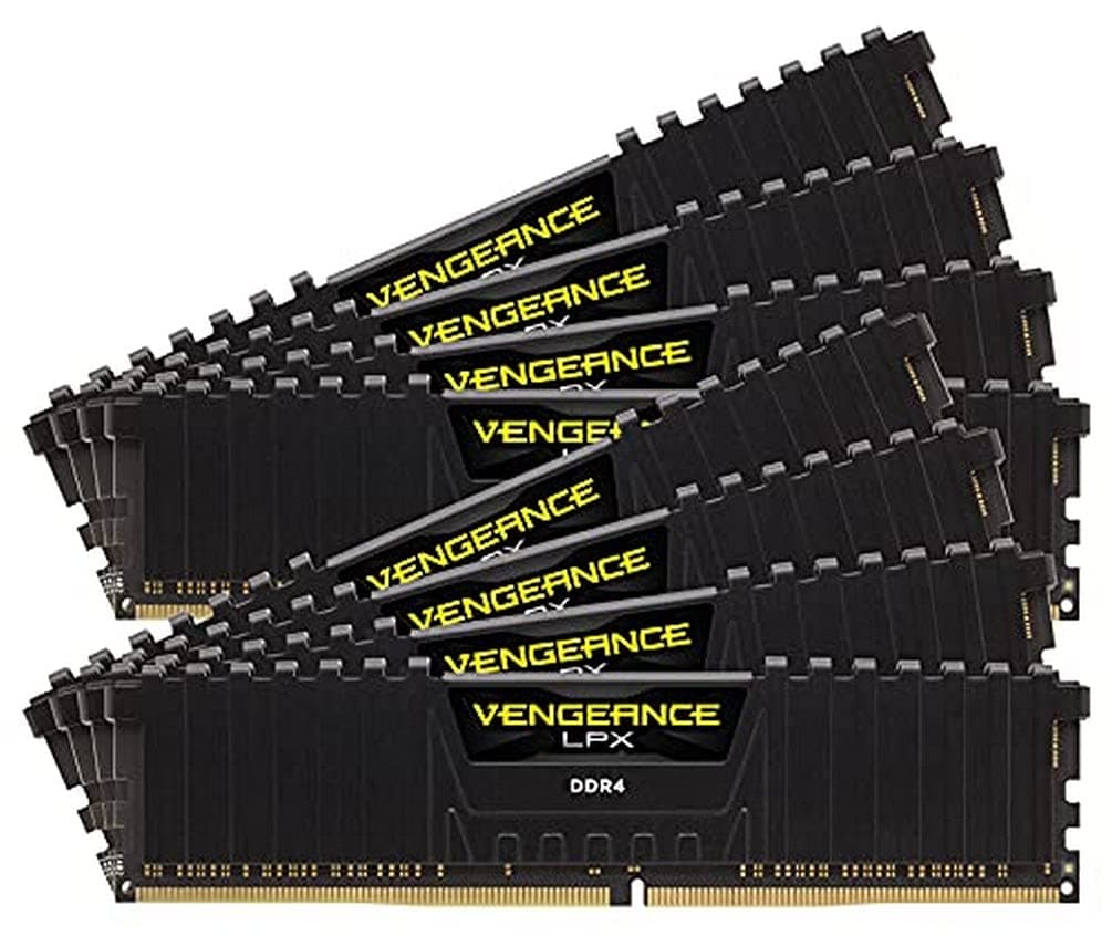 Corsair Vengeance LPX 256GB (8x32GB) DDR4 3200 (PC4-25600) C16 1.35V PC- Arbeitsspeicher - schwarz