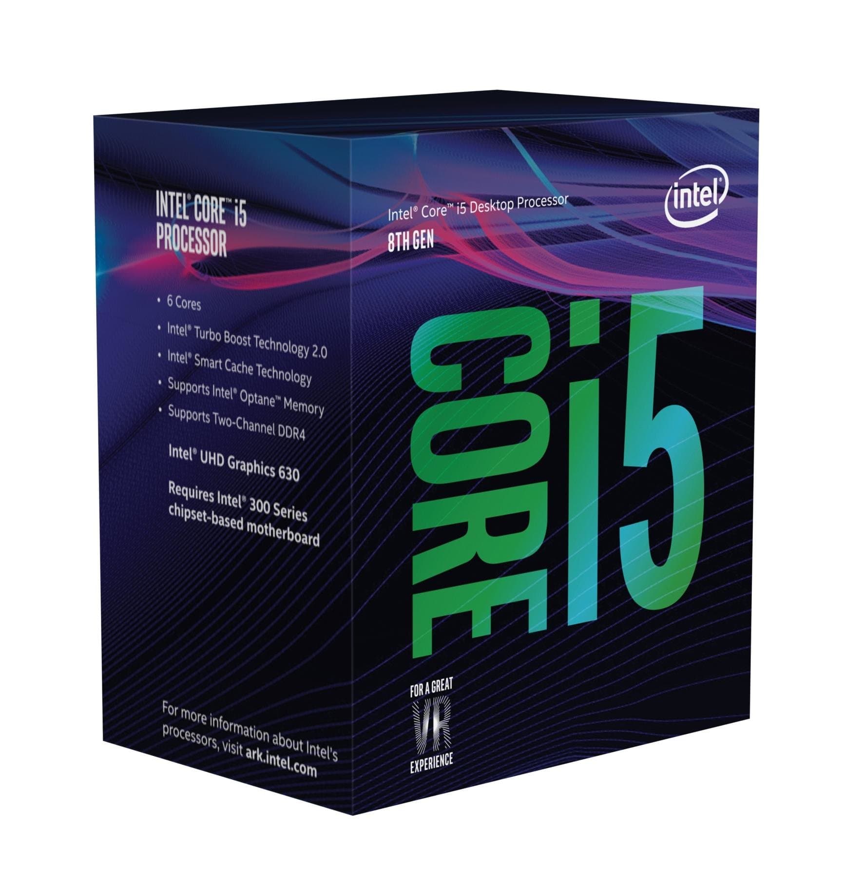Intel Core i5-8600 Prozessor (9 MB Cache, bis 4,30 GHz)