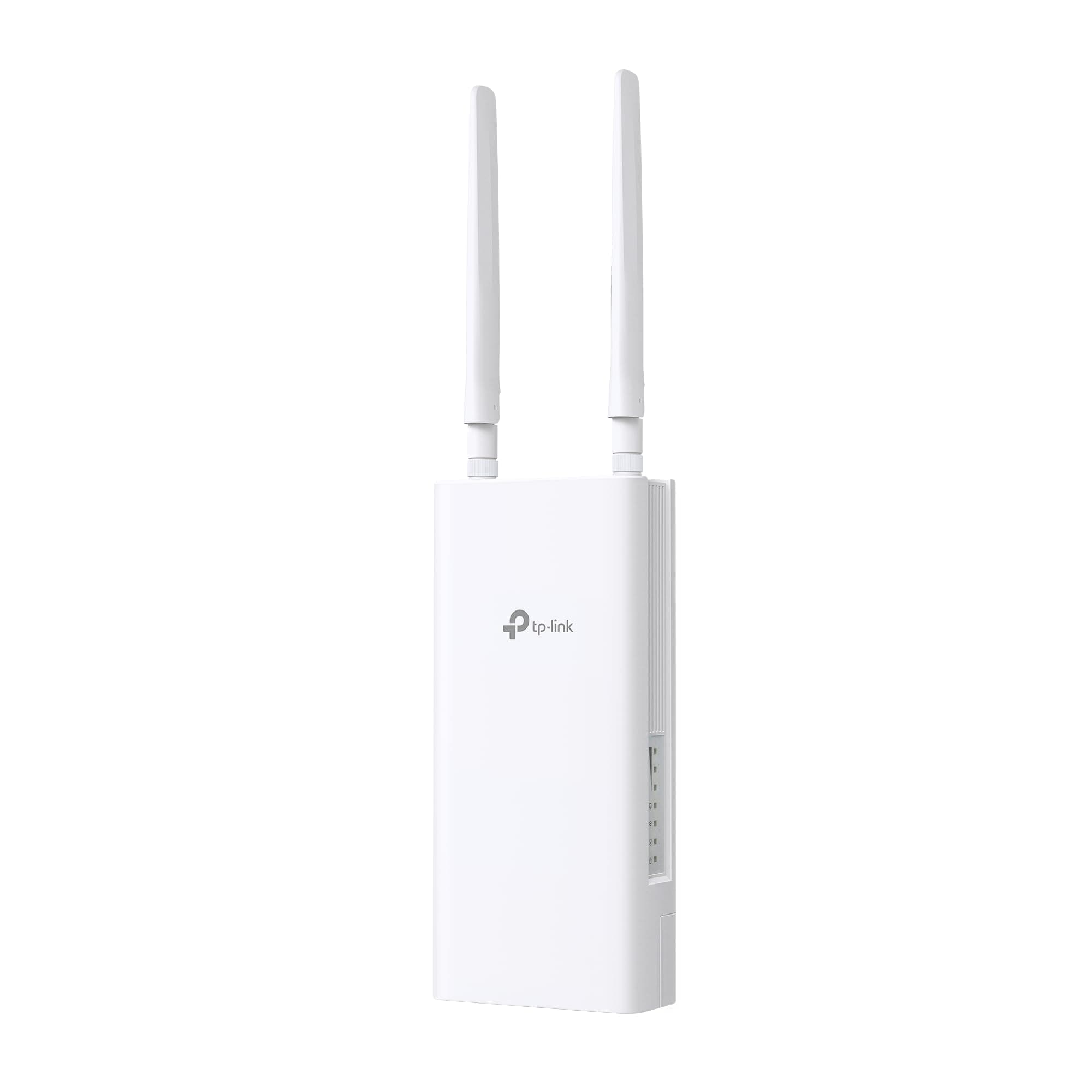TP-Link TL-MR110-Outdoor 4G LTE Router, WLAN Router SIM Karte, 4G Cat 4 bis zu 150 Mbit/s, 2,4 GHz WLAN bis 300 Mbit/s, PoE/DC-Stromversorgung, IP65, Betriebstemperatur -30℃ bis +60℃