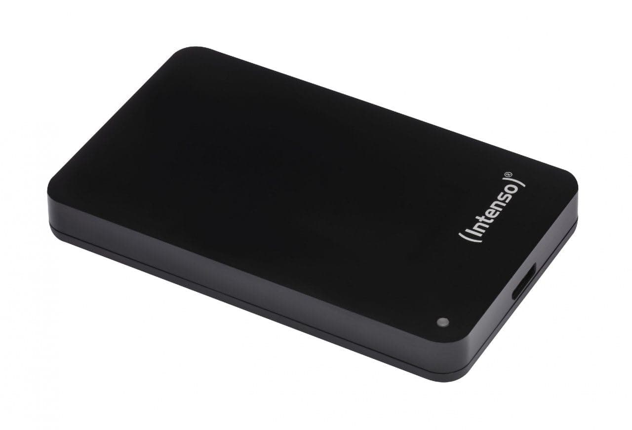 Intenso Memory Case Portable Hard Drive 2TB, tragbare externe Festplatte - 2,5 Zoll, 5400 U/min, 8 MB Cache, USB 3.2 schwarz
