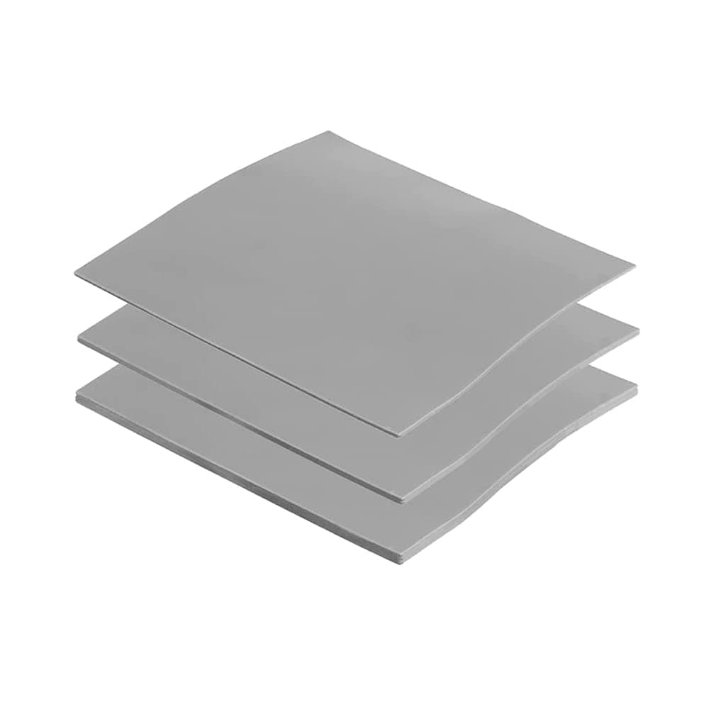 Aukuoy 3er-Pack 12,8 W/mK Wärmeleitpads, 100 x 100 x 0,5 mm/1 mm/1,5 mm Hochtemperatur-hitzebeständige Silikonfett-Wärmeleitpads für PC-Laptop-Kühlkörper, CPU, GPU, LED, SSD, IC, SMD-Kühler