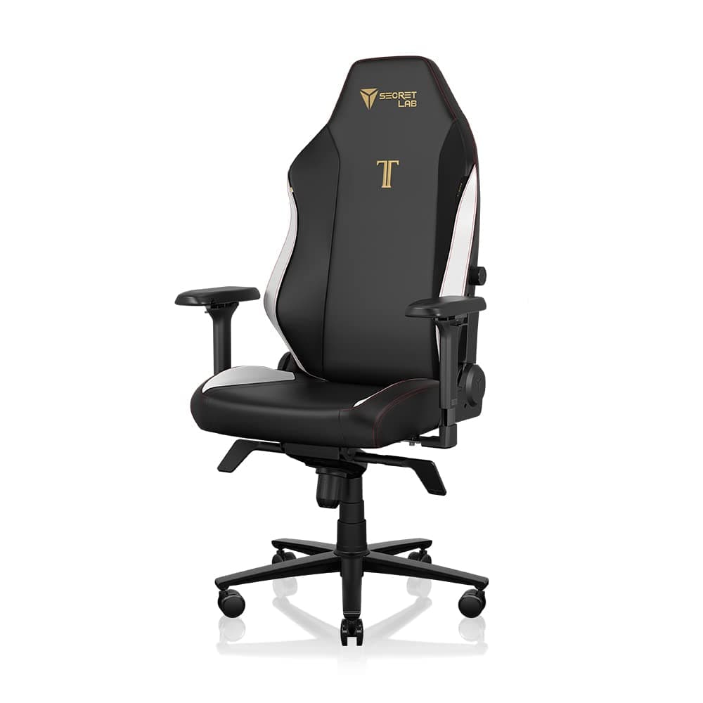 Secretlab Titan Evo Classic Gaming-Stuhl - Verstellbarer, ergonomischer und komfortabler Computerstuhl mit 4D-Armlehnen, magnetischem Kopfkissen und 4-Wege-Lordosenstütze - Schwarz - Kunstleder