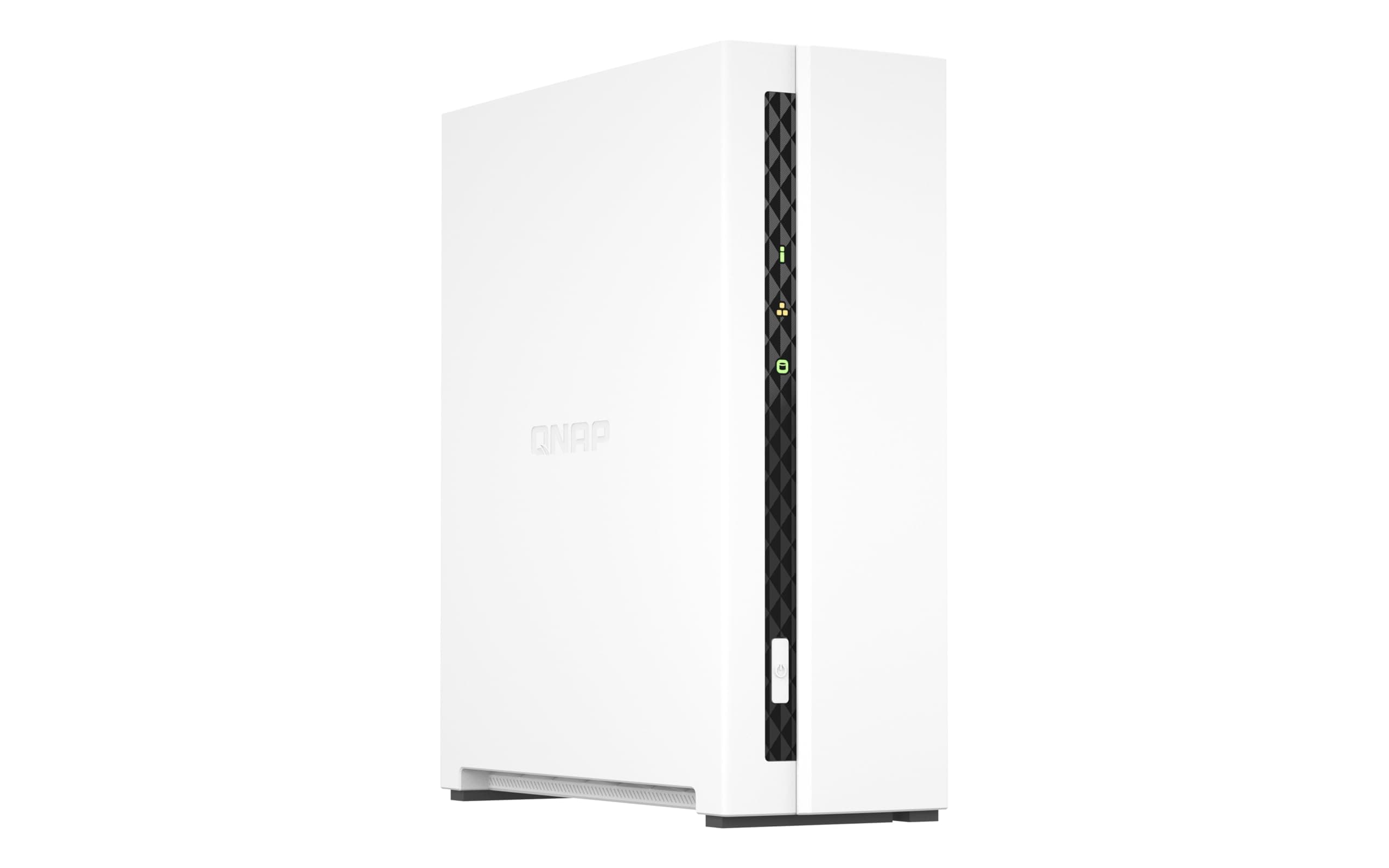 QNAP NAS, no HDD/SSD, ARM processor, NPU | TS-133, 1-bay, 2GB RAM, 1GbE