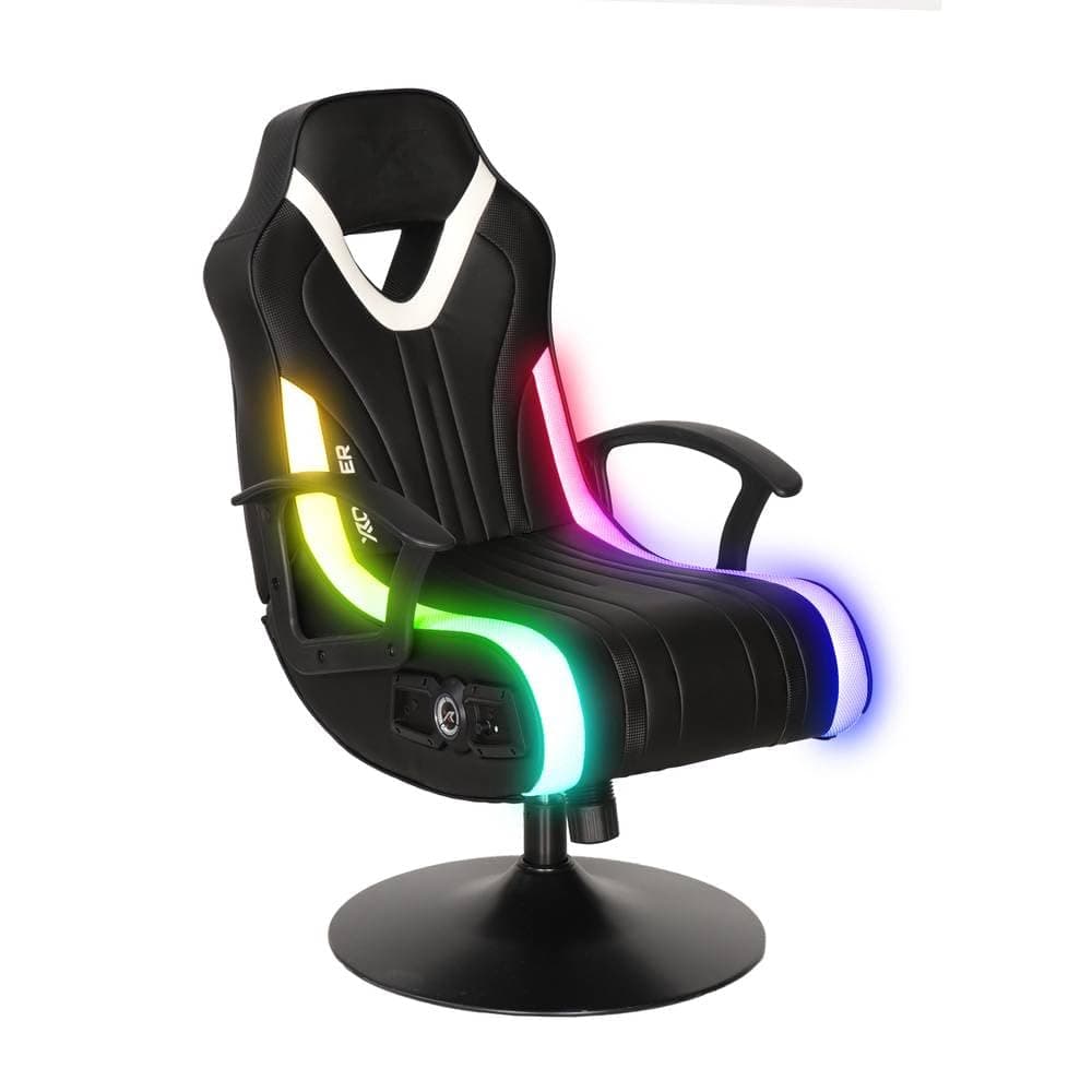X Rocker Fury RGB 2.1 Gaming Kindersessel mit RGB Beleuchtung & 2.1 Soundsystem