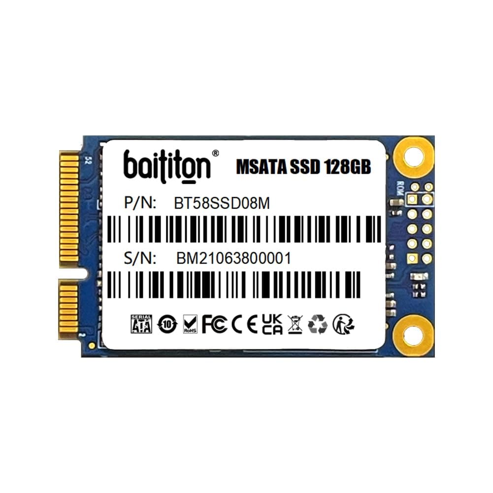 BAITITON MSATA III 128GB SSD Internal Solid State Drive