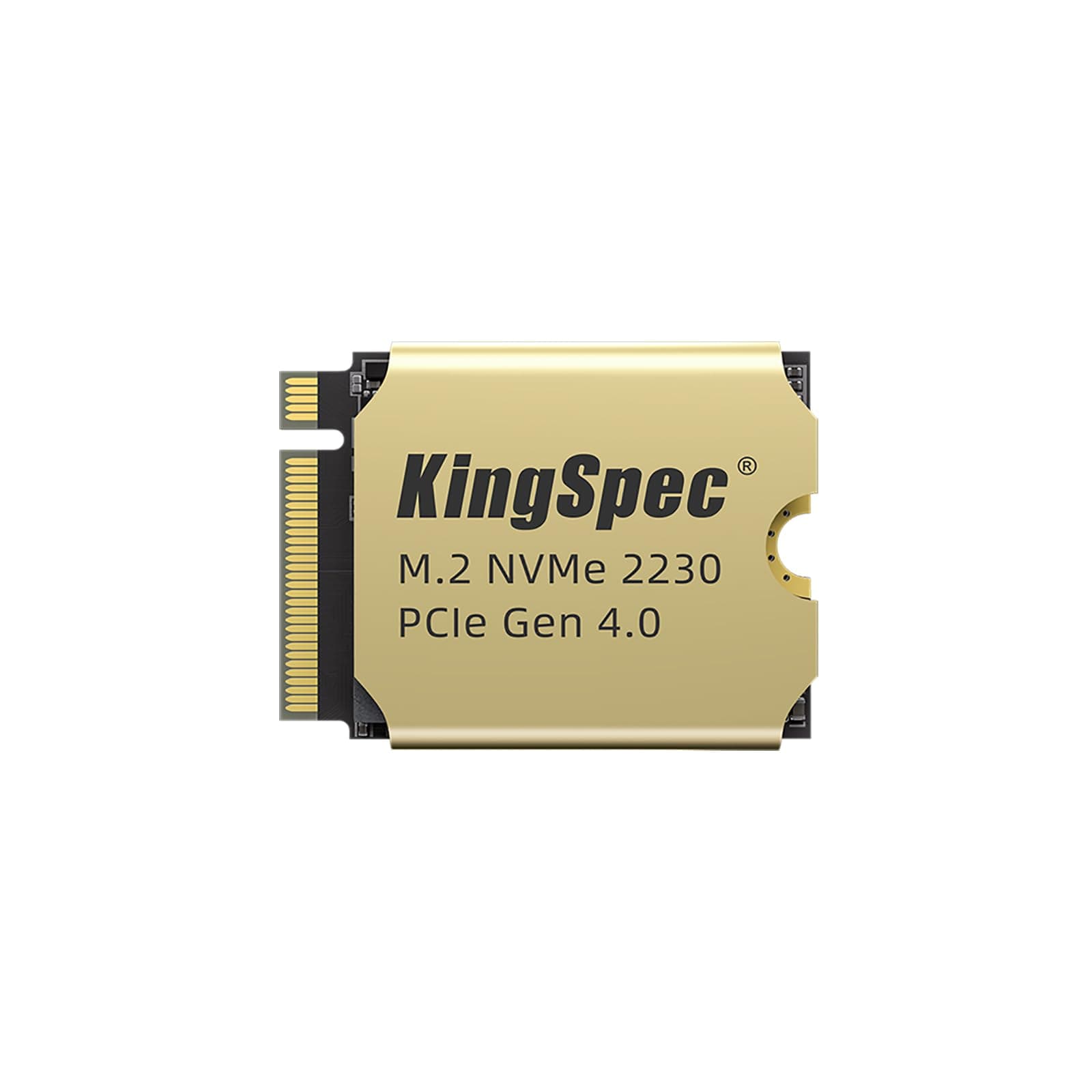 KingSpec XF-2230 1TB SSD M.2 2230 PCIe 4.0, NVMe SSD Gen 4x4 mit Wärmesenke, bis zu 5000MB/s Internes Solid State Drives, kompatibel mit Desktop/Laptop/Steam Deck/ROG Ally/Surface Pro