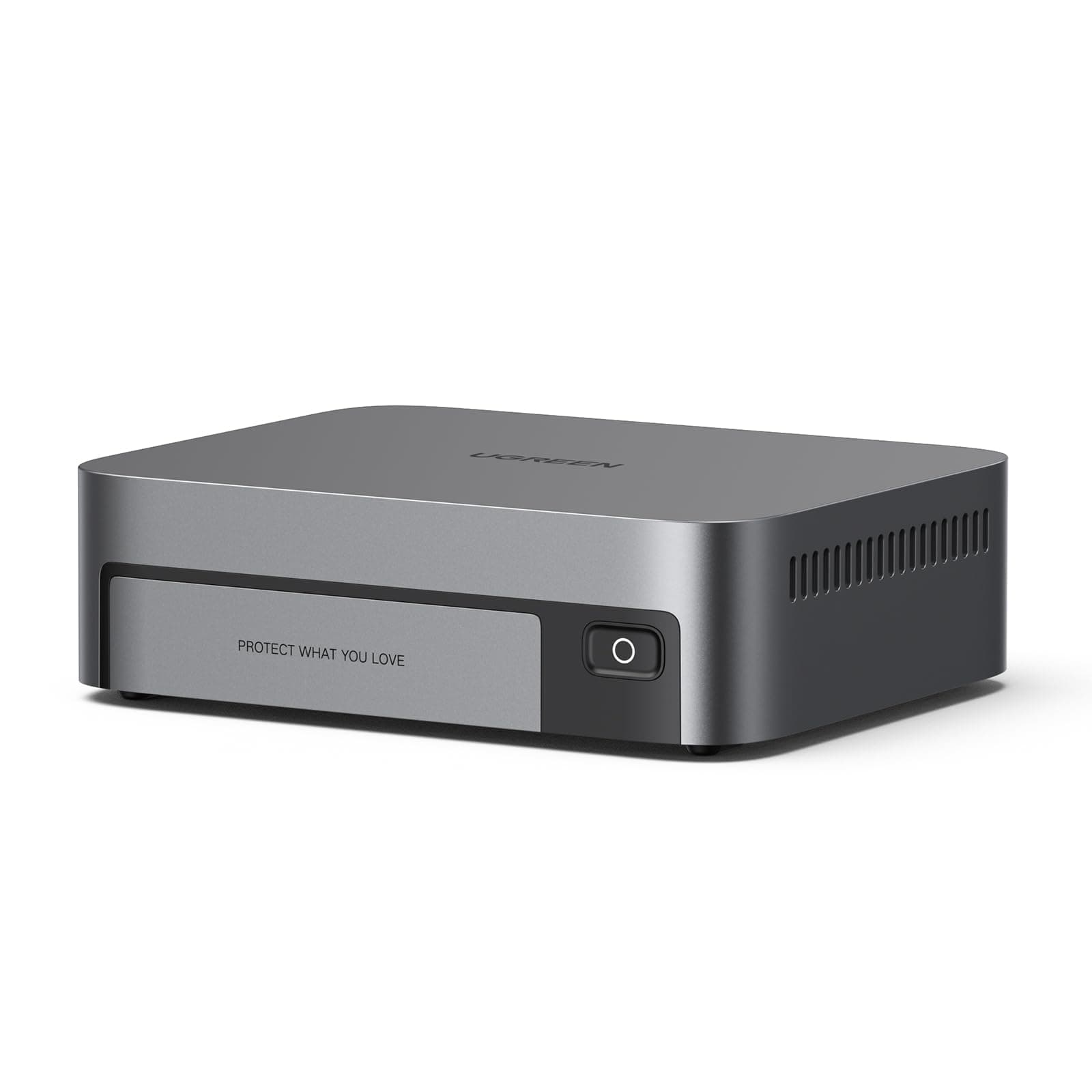 UGREEN NASync DXP480T Plus 4-Bay All-Flash NAS, Intel i5-1235U 10-Kern, 8GB DDR5, 128GB SSD, 10GbE, Wi-Fi 6, 4×M.2 NVMe, 8K HDMI, 2×Thunderbolt 4, Kompatibel mit Drittanbieter SSD (Diskless)