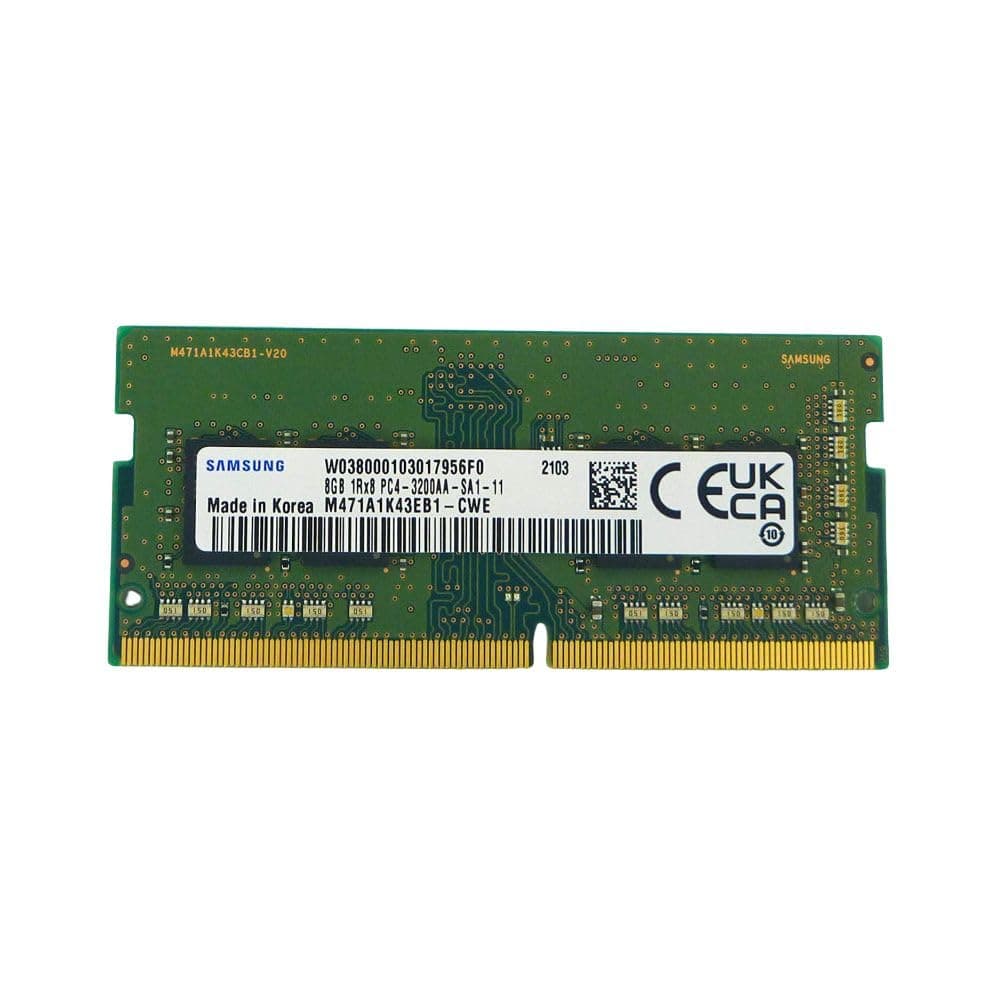 SpotMarket M471A1K43EB1-CWE 8 GB DDR4 3200 MHz PC4-25600 1,2 V 1Rx8 260-Pin SODIMM Laptop RAM Memory Module