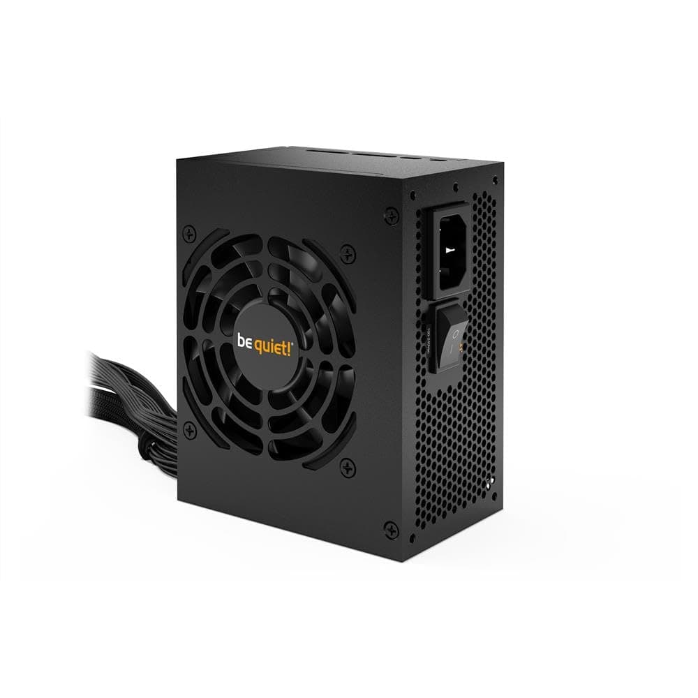 be quiet! SFX Power 3 450W, 80 Plus Bronze, temperaturgesteuerter 80mm Qualitätslüfter, Starke 12V-Leitung, 2 PCIe-Anschlüsse für leistungsstarke GPUs, BN321