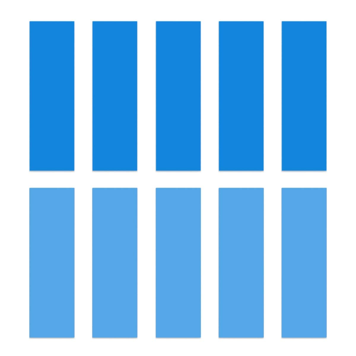 GLOTRENDS [10 Packungen] M.2 Wärmeleitpad (1mm+0.5mm) passend für M.2 SSD, passend für NVMe SSD, passend für PS5 SSD, passend für 2280 M.2 Kühlkörper, etc.