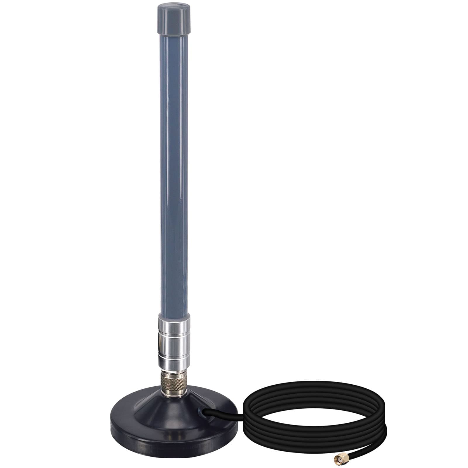 YILIANDUO 868MHz Lora Antenne 3DBI Fiberglas N-Type Stecker FRP Antenne mit Magnetischer Basis 3M Koaxialkabel für HNT Helium Netzwerkgeräte Bobcat Hotspots