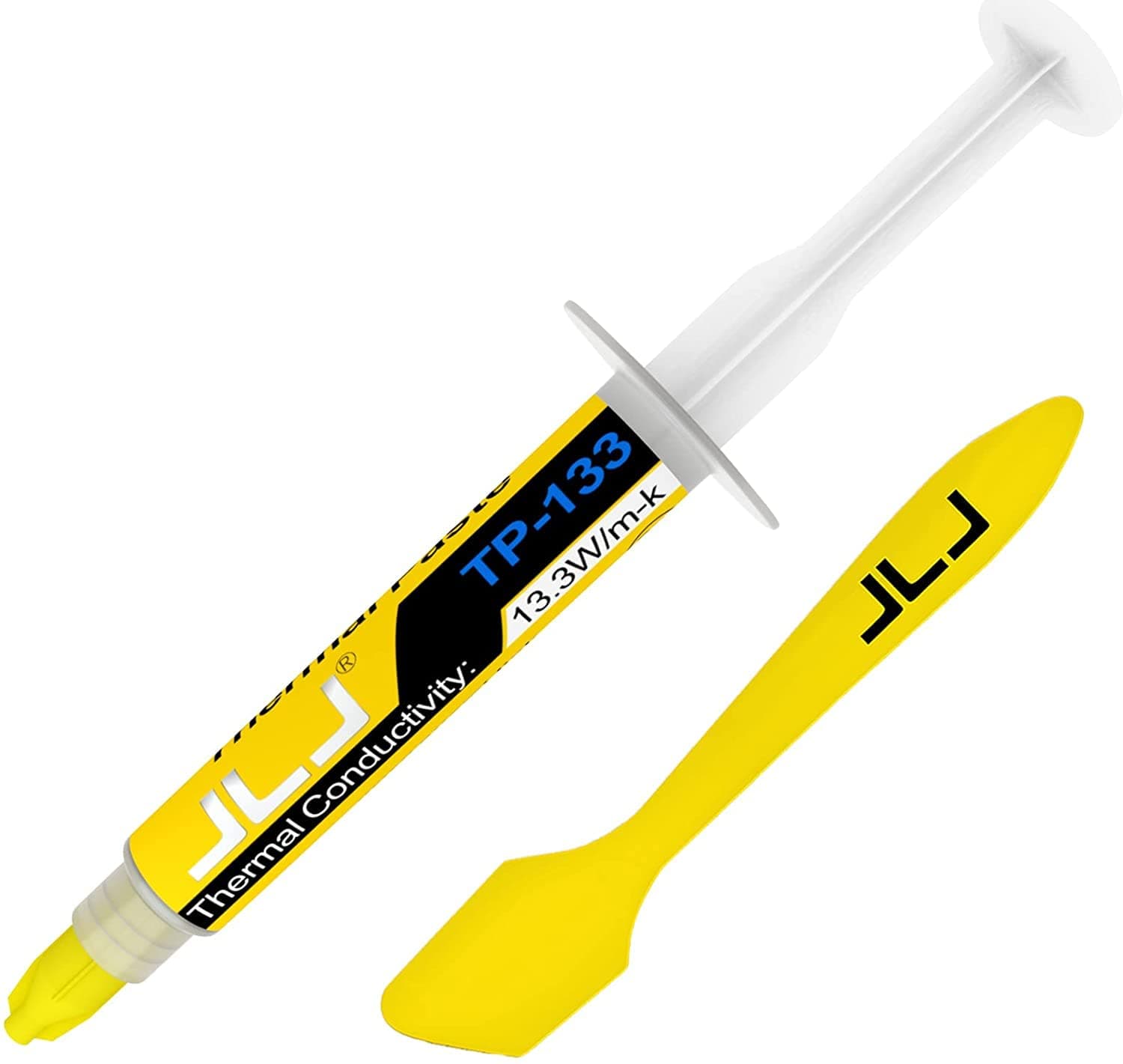 JLJ Wärmeleitpaste, CPU Paste Wärmeleitpaste Kühlkörper für IC/Prozessor/CPU/Alles Kühler, Hochleistung auf Kohlenstoffbasis, Wärmeleitmaterial (3G) …