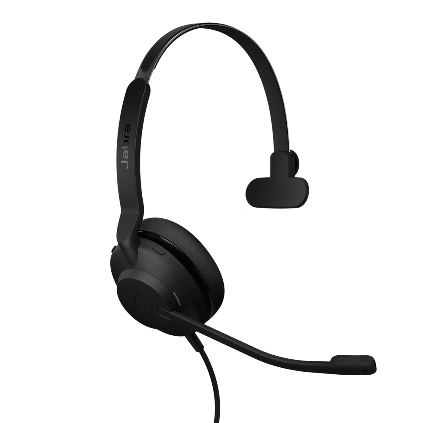 Jabra Evolve2 30 SE - Kabelgebundenes Mono-Headset mit Geräuschunterdrückung und 2-Mikrofon-Technologie - inkl. USB-C-Kabel - Mit allen führenden Unified Communications-Plattformen nutzbar - Schwarz