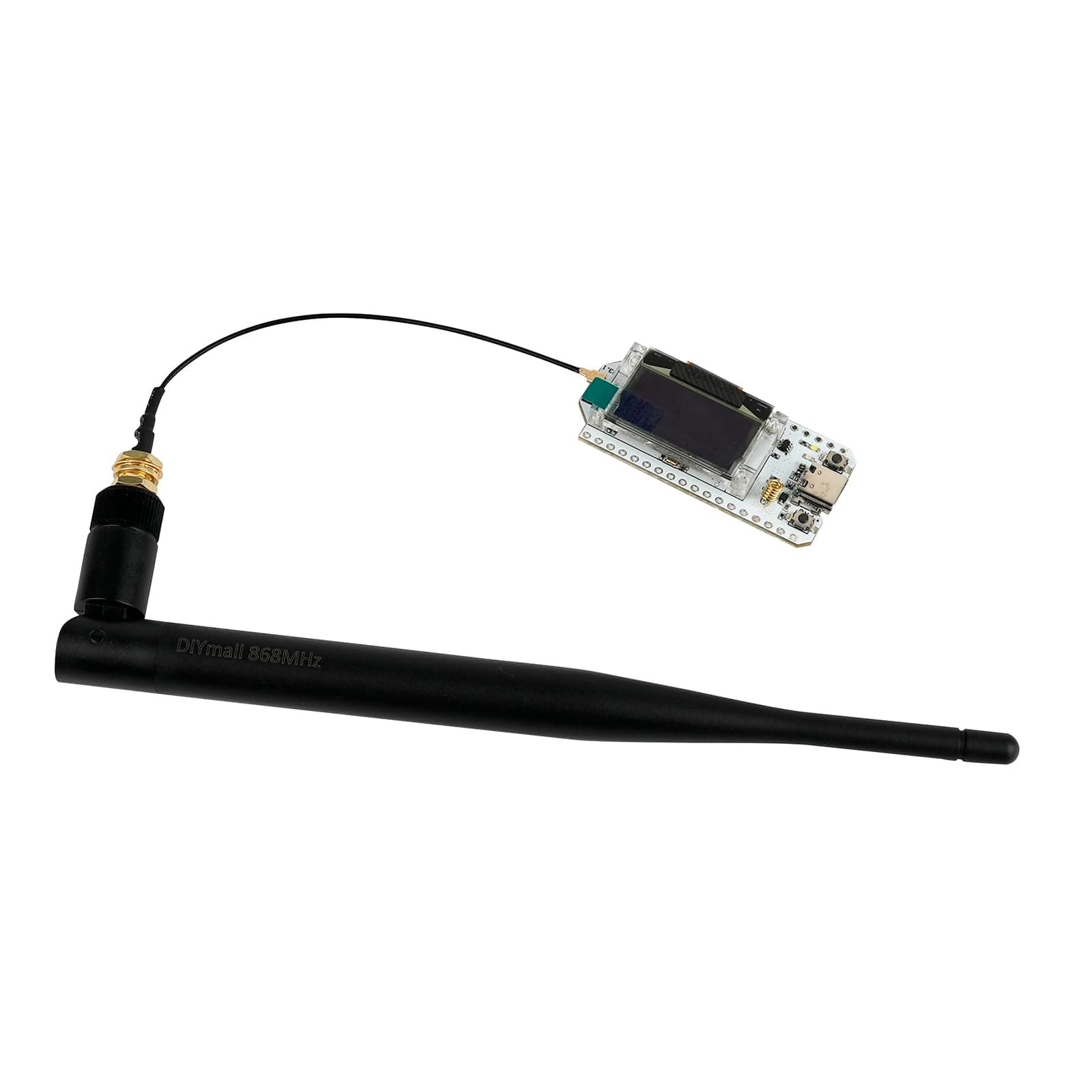 Sparkleiot 868Mhz Heltec LoRa32 V3 Node Development Board LoRa 32 SX1262 ESP32-S3 WiFi BLE with 5DBi SMA Male Antenna for Meshtastic