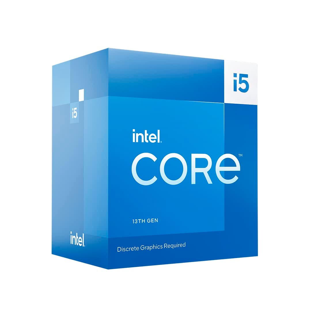 Intel® Core™ i5-13400F Desktop-Prozessor 10 Kerne (6 P-cores und 4 E-cores) 20 MB Cache, bis zu 4,6 GHz