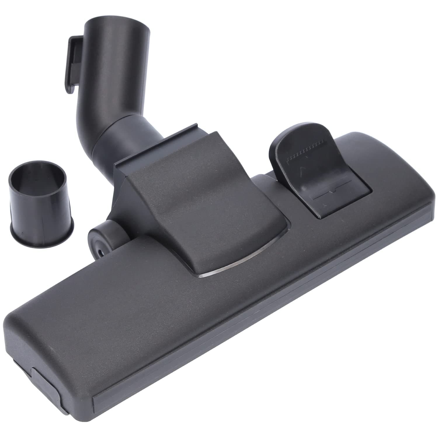 Kenekos - Staubsaugerdüse für Rohre von 32-35 mm universal Staubsaugerbürste, Bodendüse aus Kunststoff mit 2 Rollen inl. Adapter kompatibel mit Staubsauger Miele, AEG, Siemens, Bosch, Kärcher etc.