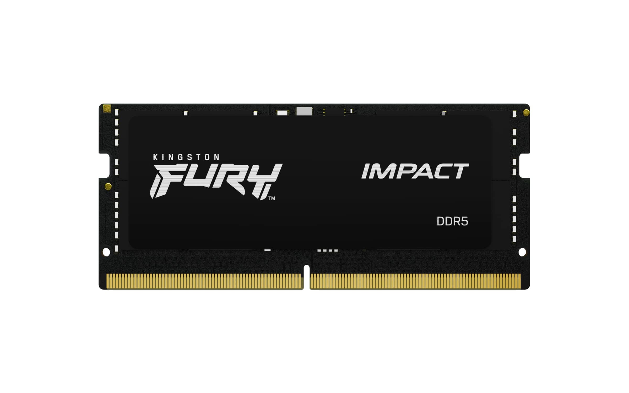 Kingston FURY Impact PnP 32GB 5600MT/s DDR5 CL40 SODIMM Gaming Speicher für Laptop Einzelnes Modul - KF556S40IB-32
