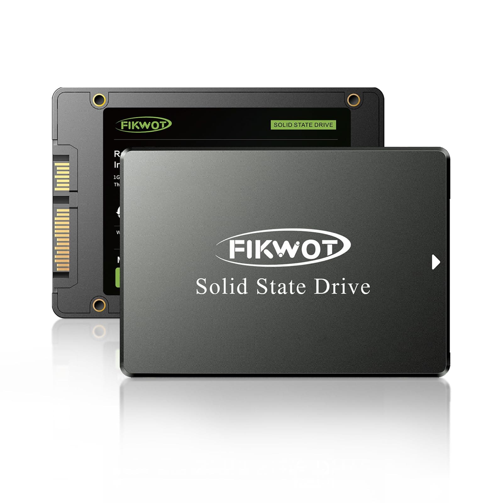 Fikwot FS810 4TB 2,5 Zoll Internes Solid State Drive - SATA III 6Gb/s, 3D NAND Interne SSD, Bis zu 550MB/s, Kompatibel mit Laptop & PC Desktop
