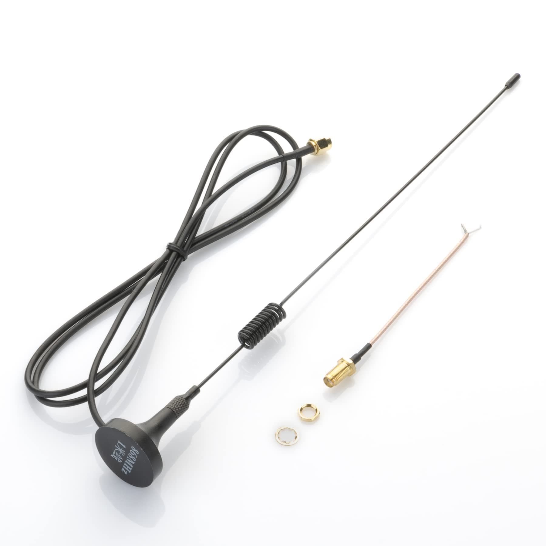 Technikkram 868 MHz 7 dBi Antenne extern für RasberryMatic piVCCU Homematic CCU3 CCU2 Charly Raspberry Pi CUL-Stick USB SMA Pigtail LoRaWAN Helium Mining (Externe 7dBi Antenne)