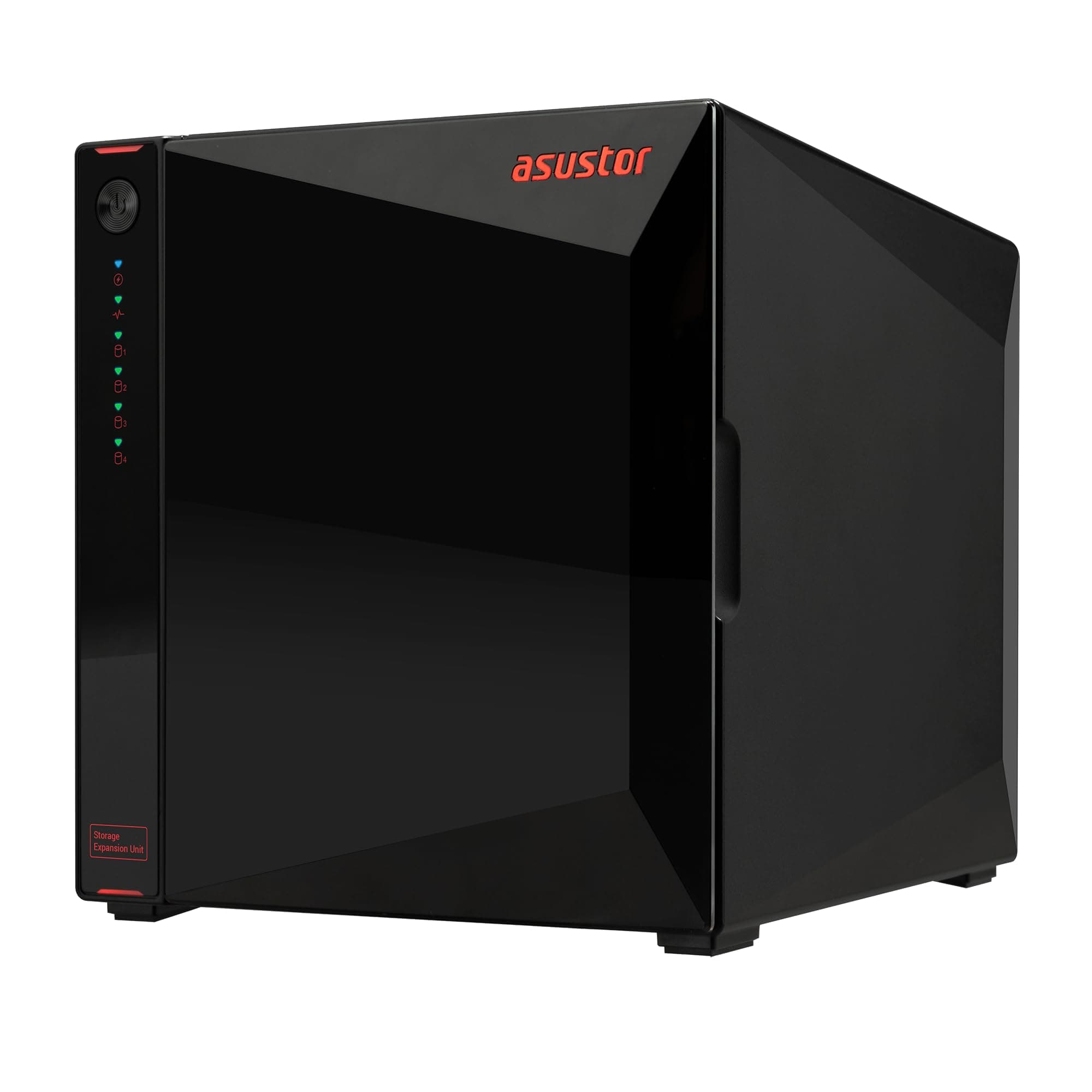Asustor Expanstor 4 AS5004U, 4 Bay Expansionseinheit mit USB 3.2 Gen 2 Type C für NAS Netzwerkspeicher Gehäuse (Diskless)