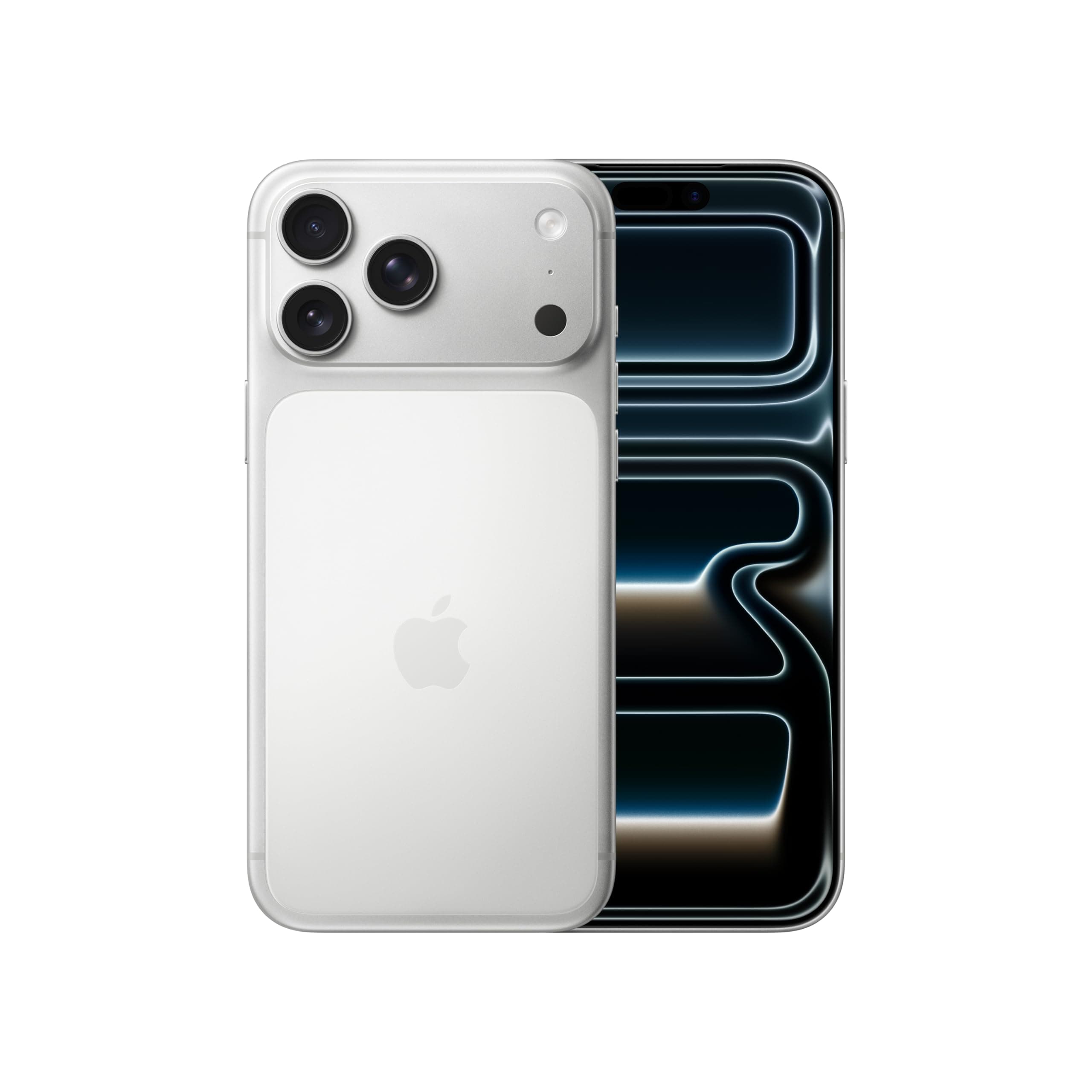 Apple iPhone 17 Pro Max 2 TB: 6,9" Display mit ProMotion, A19 Pro Chip, beste Batterielaufzeit, die es je in einem iPhone gab, Pro Fusion Kamera-System, Center Stage Frontkamera; Silber