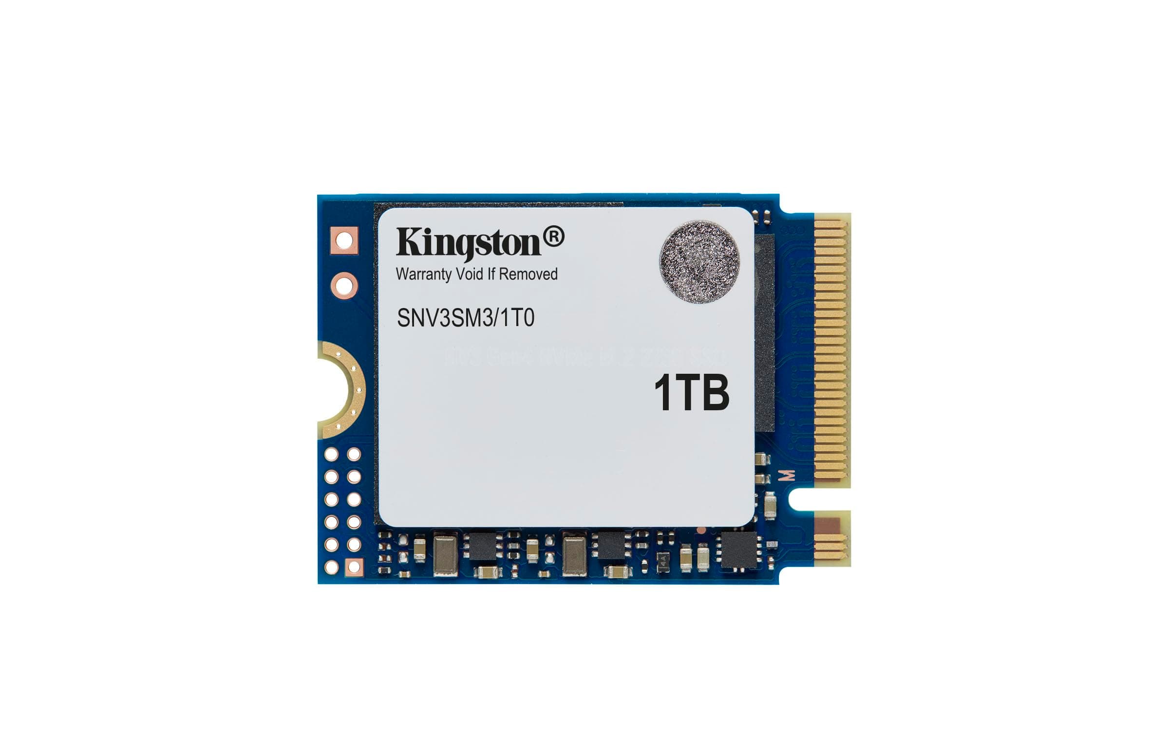 Kingston NV3 NVMe PCIe 4.0 Interne SSD 1TB M.2 2230-SNV3SM3/1T0