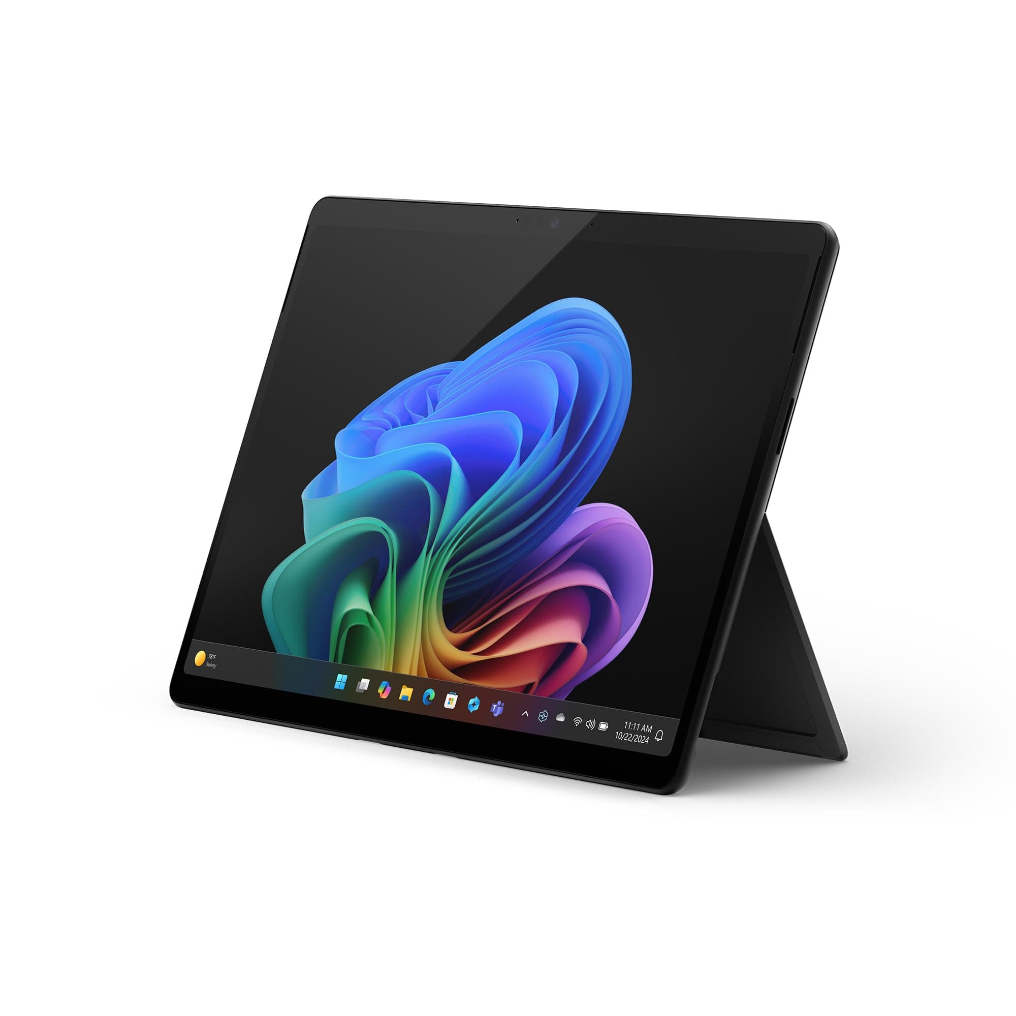 Microsoft Surface Pro | Copilot+ PC | 13” OLED Touchscreen | Snapdragon® X Elite (12 Kerne) | 16GB RAM | 256GB SSD | 11. Edition, neuestes Modell | Schwarz | exklusiv auf Amazon