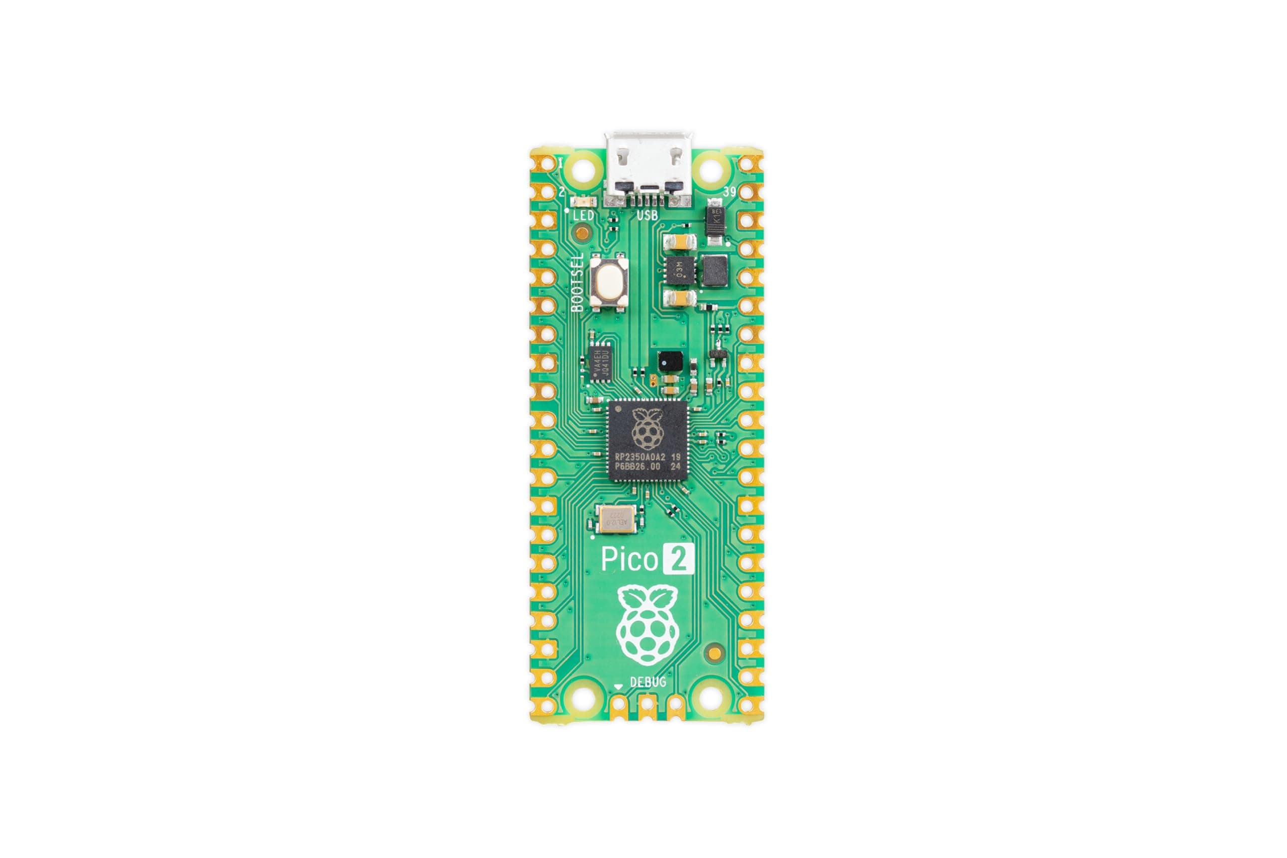 Raspberry Pi Pico 2, RP2350 Mikrocontroller-Board