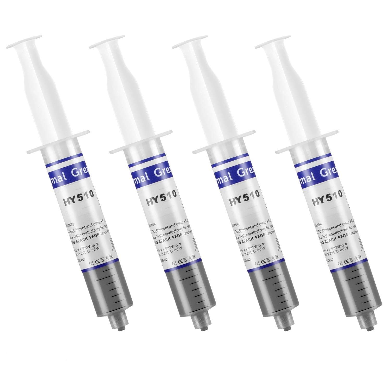 MoneyQiu HY-510(100Gramm)> 1.9 W/m.K-CPU Wärmeleitpaste PC kühlpaste Leitpaste Thermal Paste für CPU GPU PC.