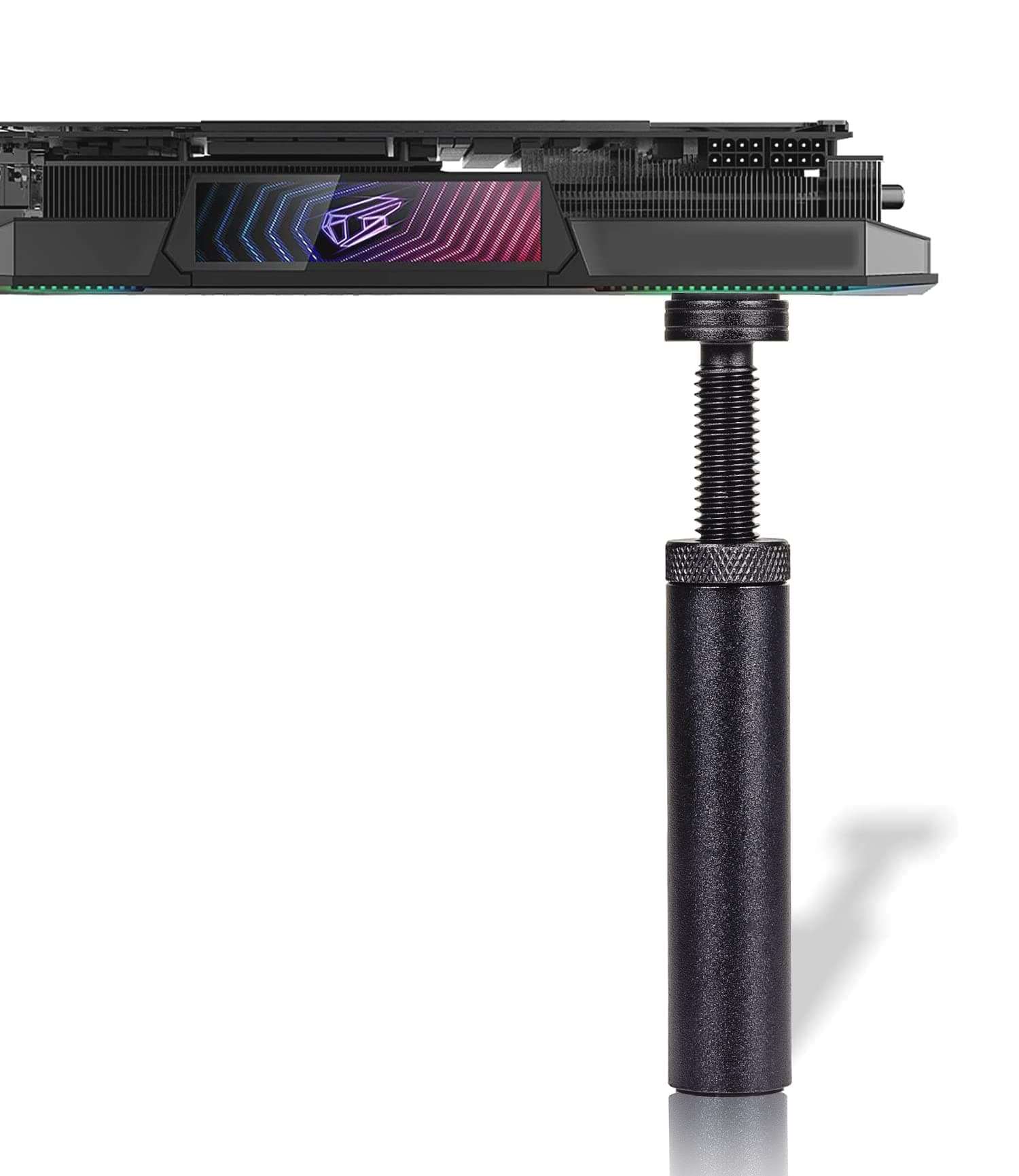 Uyubao Grafikkarten Halterung, GPU Halterung, Grafikkarten Halter, Video Karte Halter, Aluminium, L(70mm-120mm)