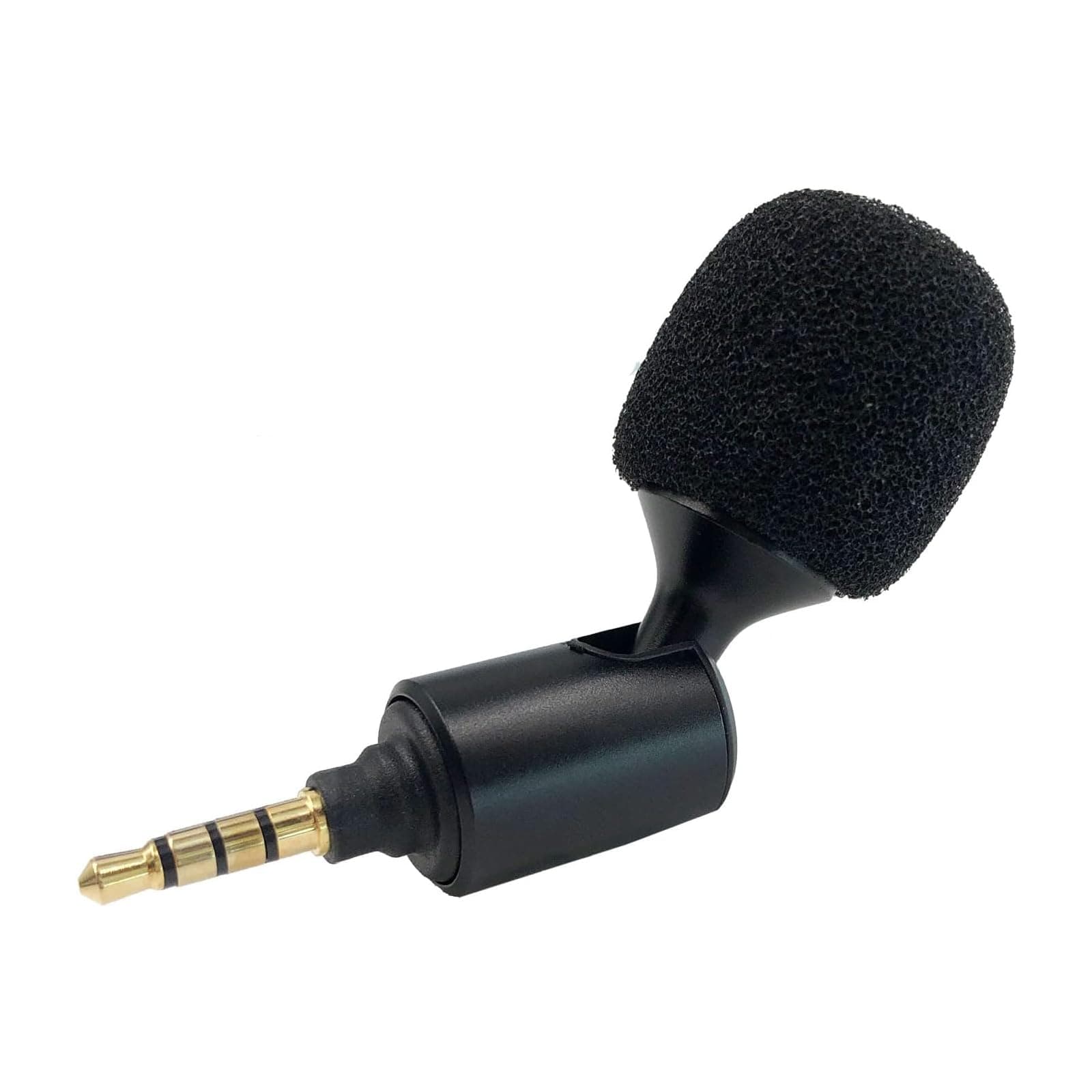 SPTSSWET 3.5MM Mini-Mikrofon Omnidirektionales für PS4 PS5 Xbox One Laptops Tablets Rekorder Spiele Controller Handys,TRRS-Stecker