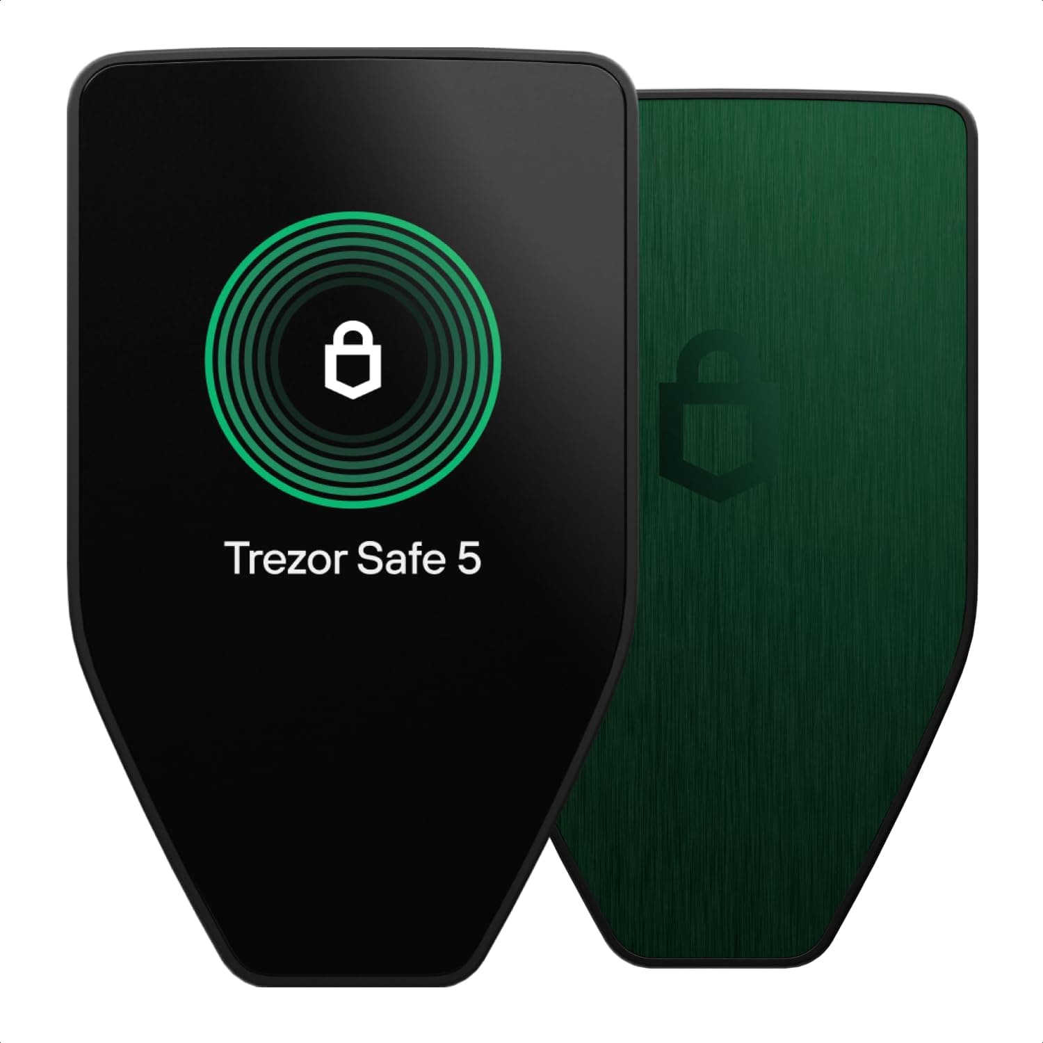 Trezor Safe 5 – Krypto-Hardware Wallet mit Secure Element und Passphrase, Farb-Touchscreen, Haptic Feedback, Bitcoin-Sicherheit, Unterstützt Tausende von Coins (Green Beryl)