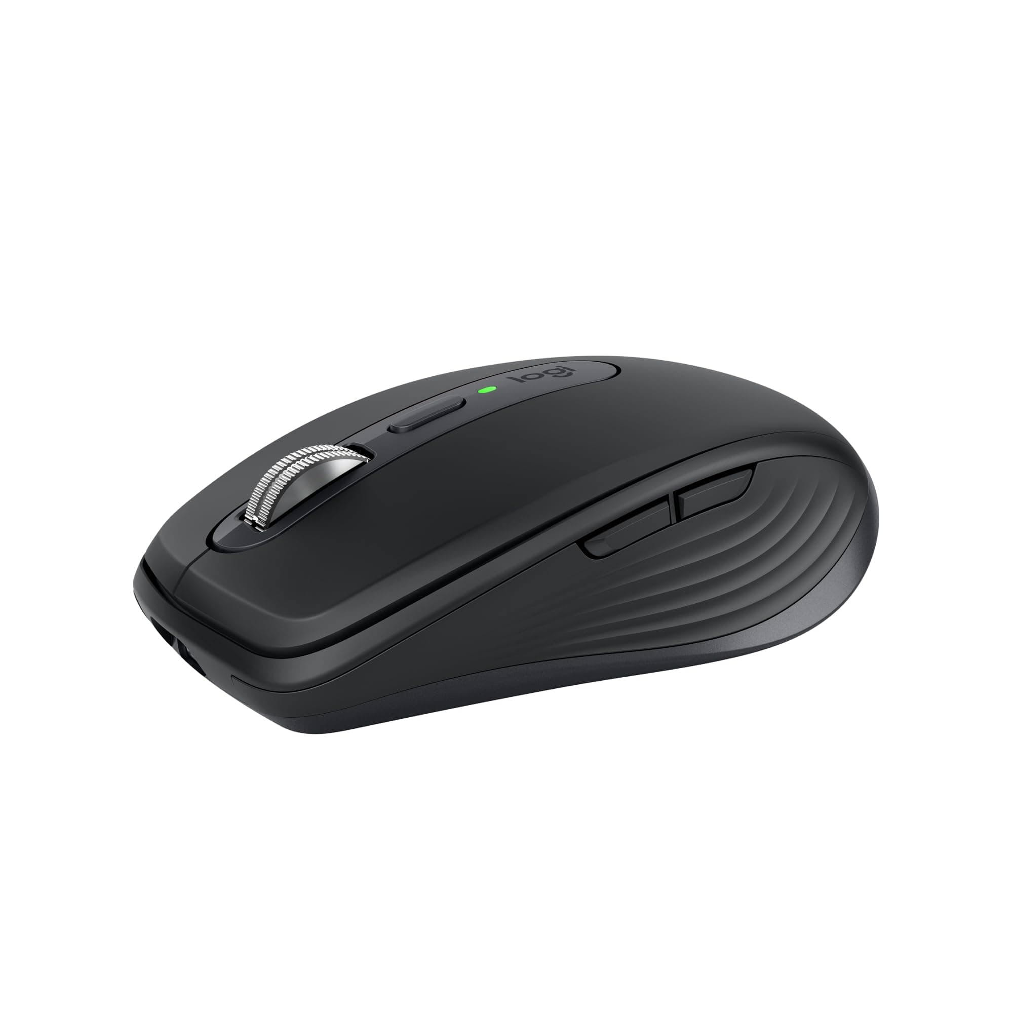Logitech MX Anywhere 3S Compact Kabellose Maus, Fast Scrolling, 8K DPI Any-Surface Tracking, Quiet Clicks, Programmierbare Tasten, USB C, Bluetooth, Windows PC, Linux, Chrome, Mac - Graphit