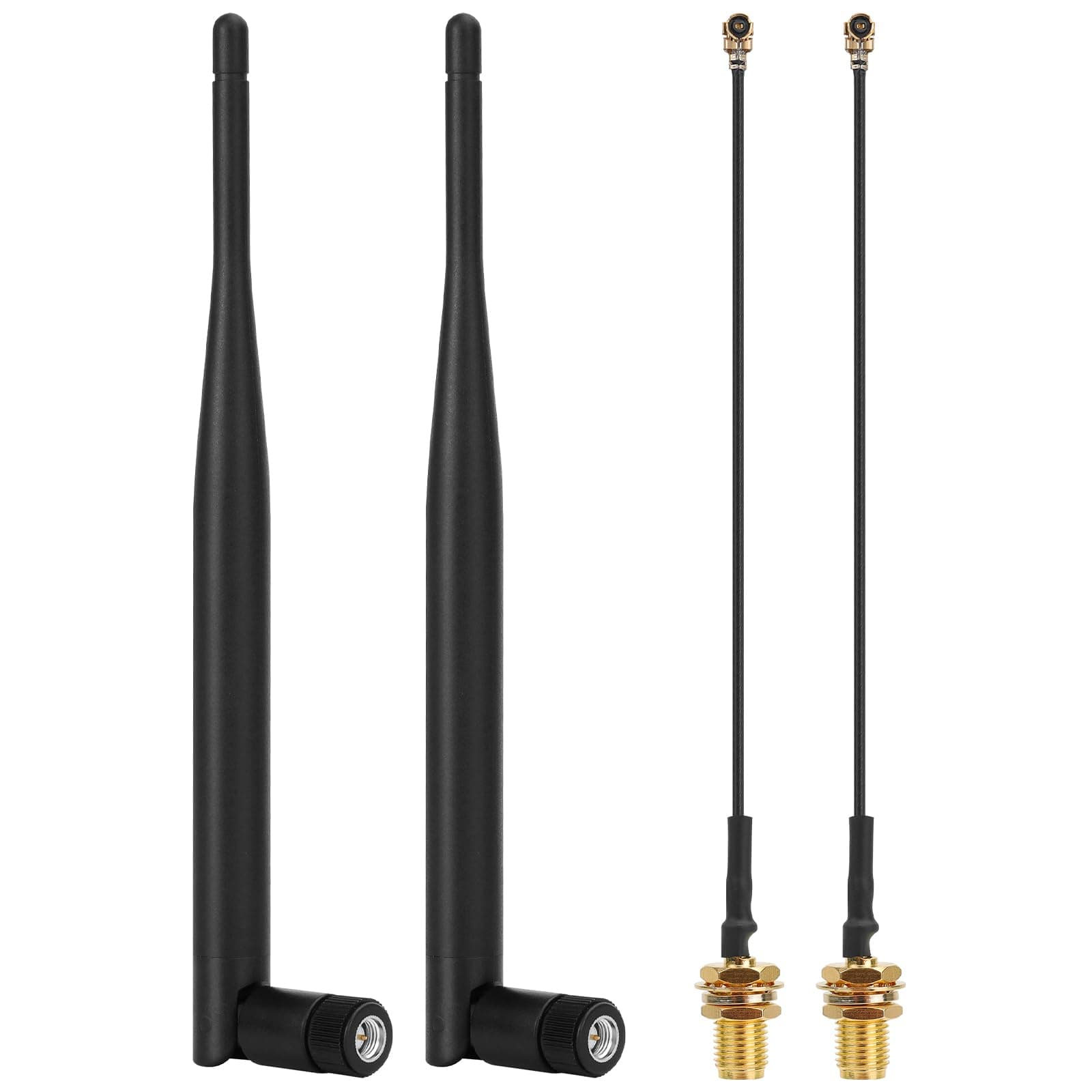 YELUFT 2 Stück 868 MHz LoRa Antenne 5dBi Verstärkung Omnidirektionaler SMA-Stecker