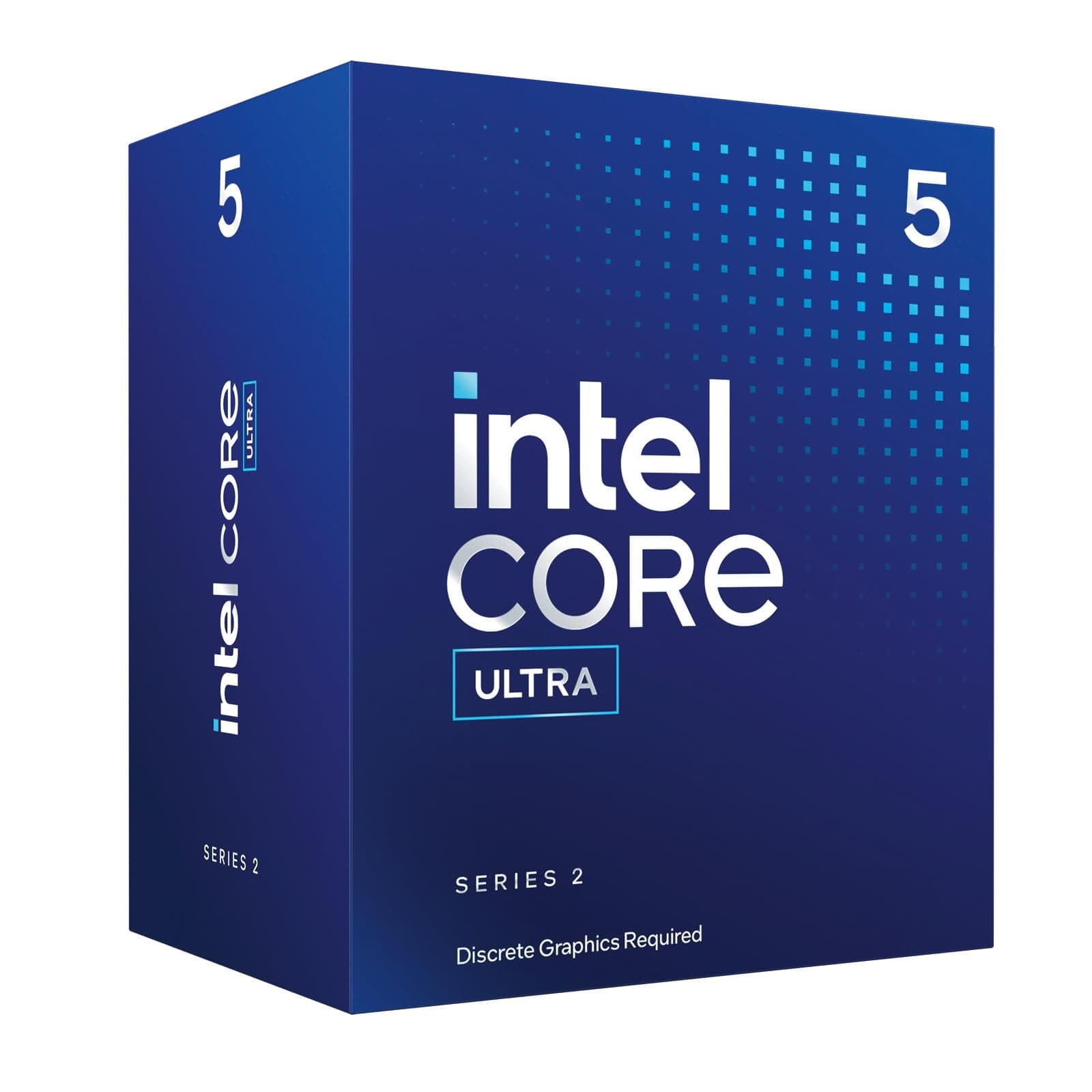 Intel® Core™ Ultra 5 Desktop-Prozessor 225F 10 Kerne (6 P-cores + 4 E-cores) bis zu 4.9 GHz
