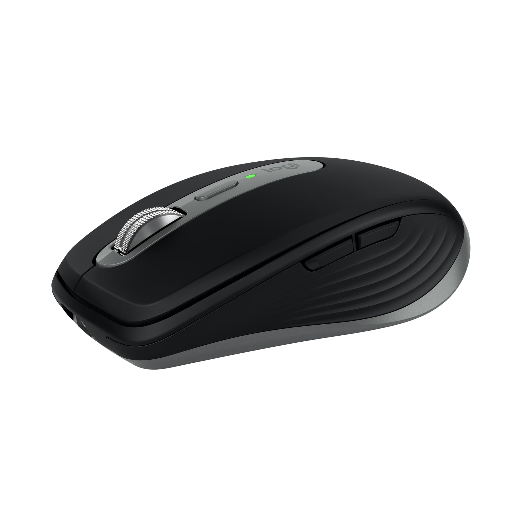 Logitech MX Anywhere 3S for Mac, kompakte kabellose Bluetooth-Maus, 8K-DPI-Abtastung auf jeder Fläche, leise Klicks, USB C, kabellose Maus für MacBook Pro, MacBook Air, iMac, iPad - Space Grau