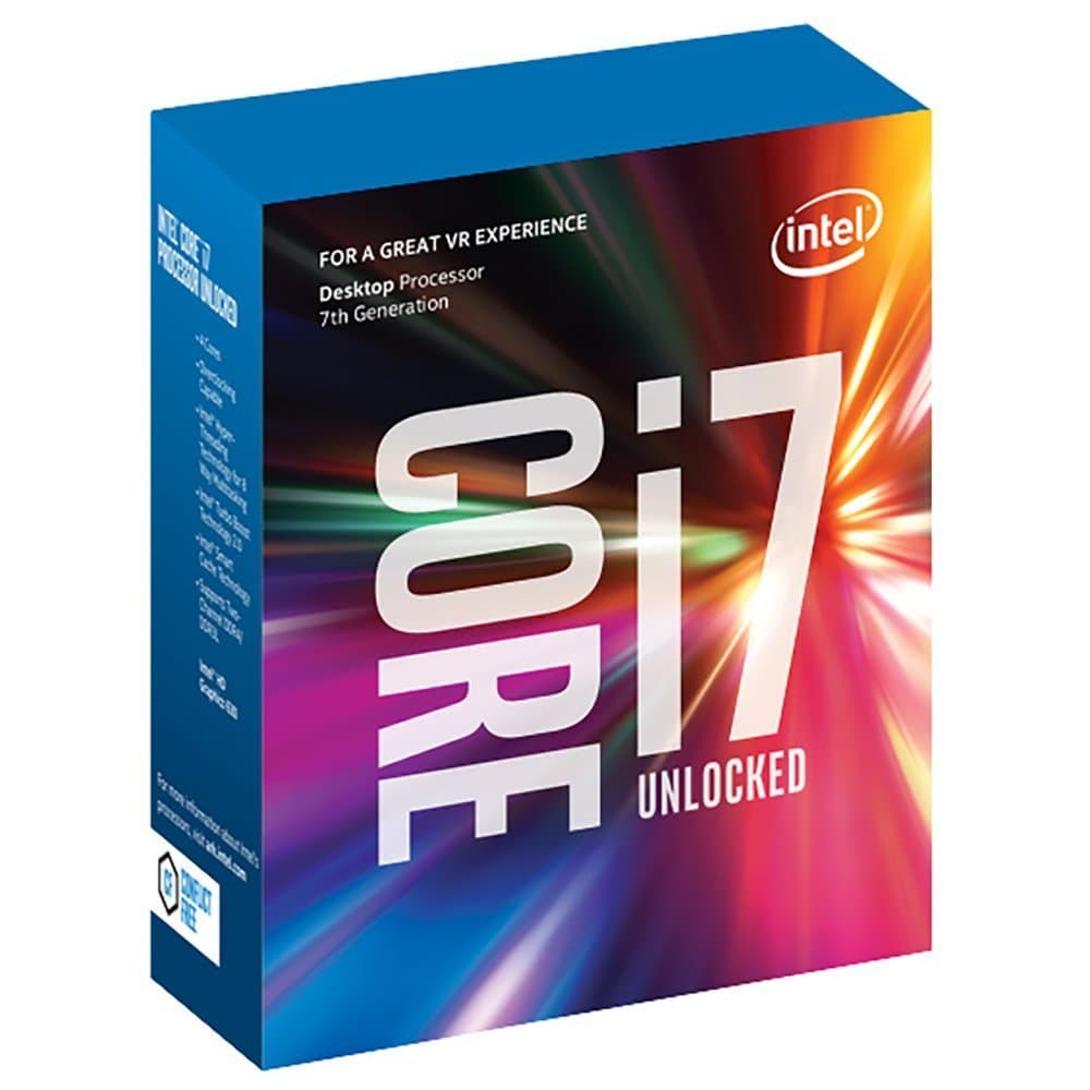 Intel Core i7-7700K Kaby Lake LGA1151 4,2 GHz 14 nm Quad-Core CPU CM8067702868535
