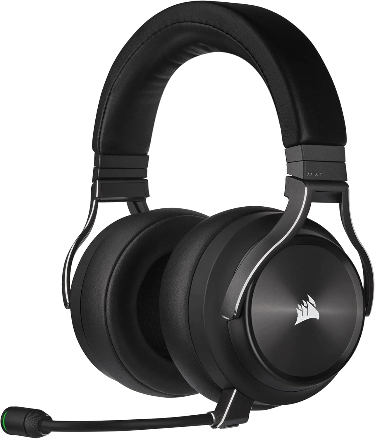 Corsair Virtuoso RGB Wireless XT Multiplattform-Gaming-Headset Mit Bluetooth - Dolby Atmos - Omnidirektionales Mikrofon - iCUE-Kompatibel - PC, Mac, PS5, PS4, Nintendo Switch, Handy - Schiefer