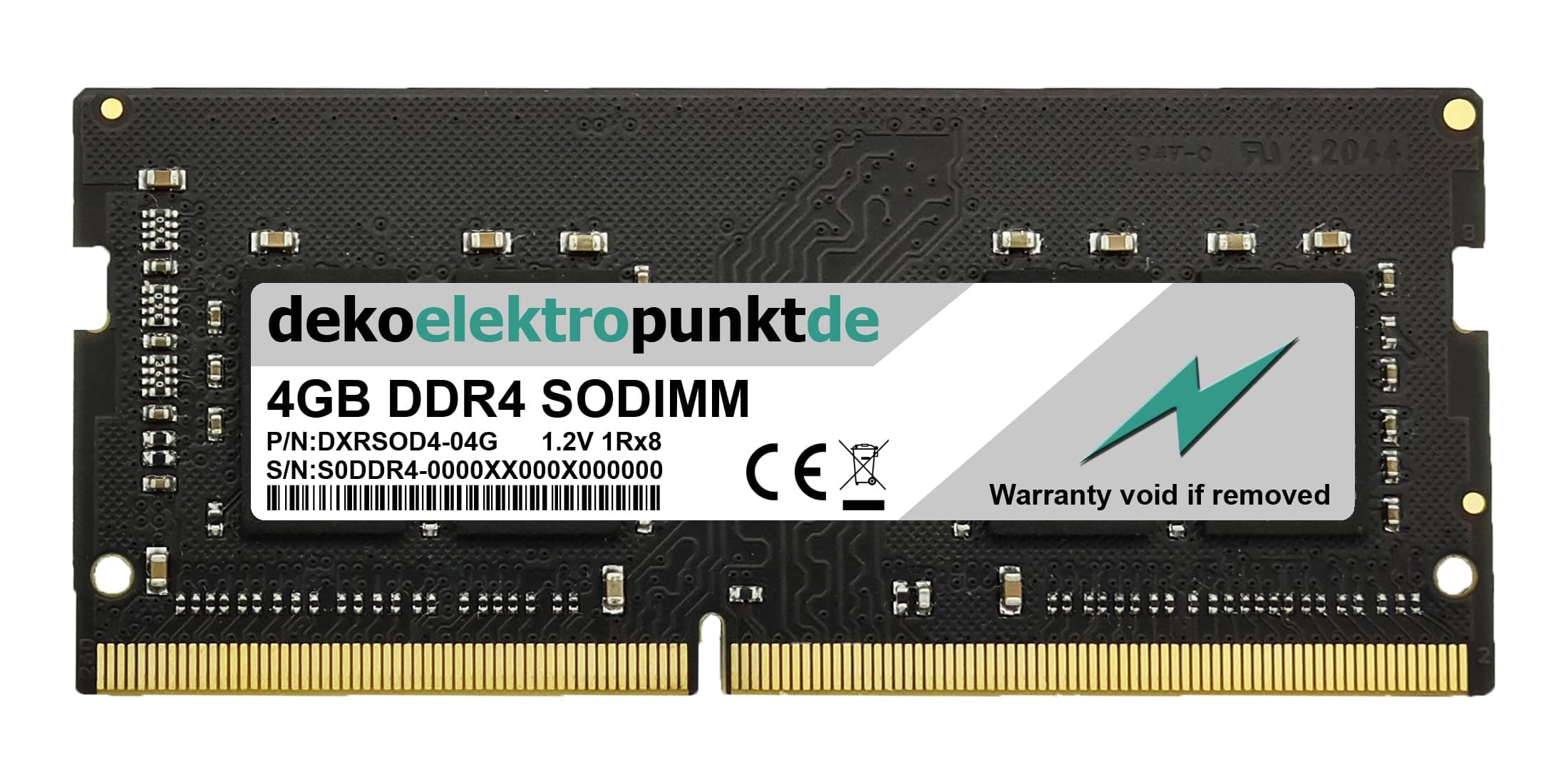 dekoelektropunktde 4GB RAM Speicher passend für Synology Diskstation DS225+ DDR4 SO-DIMM PC4