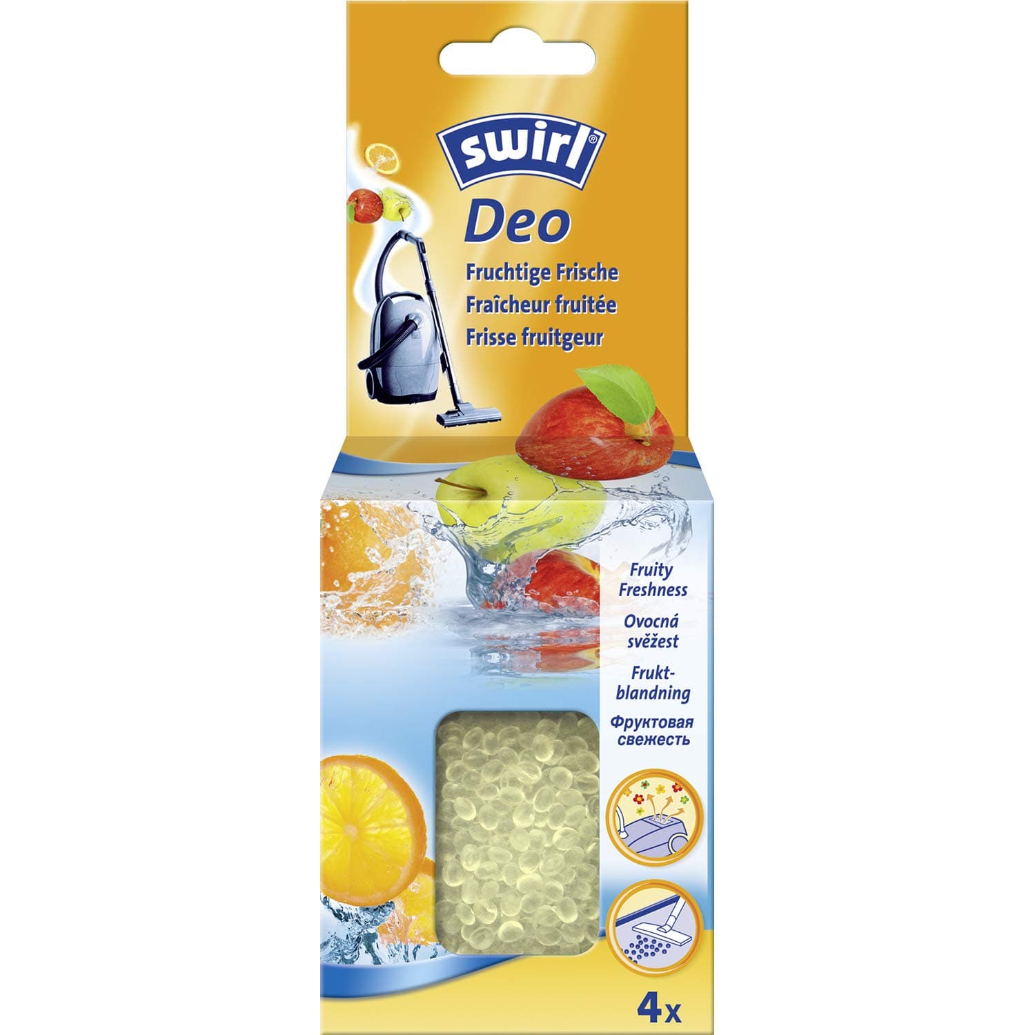 Swirl Deo-Perlen für Staubsauger – lang anhaltender Frischeduft, mindert unangenehme Gerüche, verschiedene Duftvarianten, einfach anzuwenden, ideal für Tierhaushalte