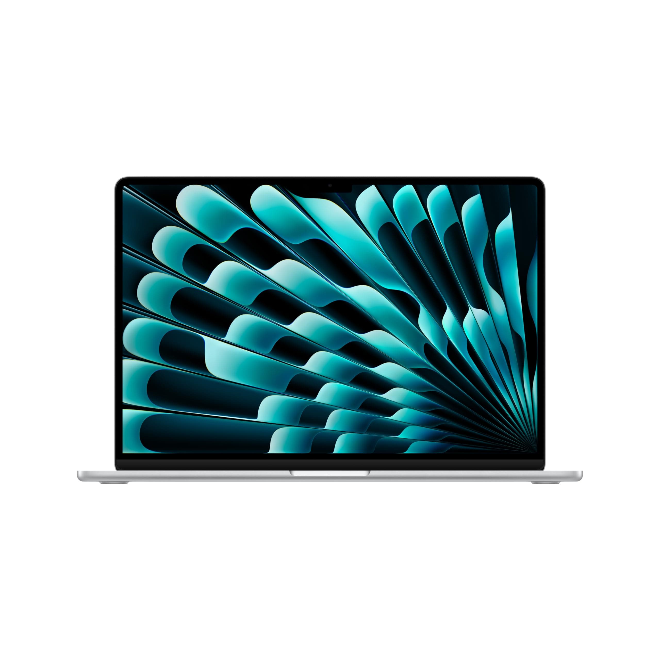 Apple MacBook Air (15", Apple M4 Chip mit 10‑Core CPU und 10‑Core GPU, 24GB Gemeinsamer Arbeitsspeicher, 512 GB) - Silber