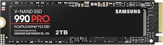 SAMSUNG 990 PRO SSD 2TB NVMe M.2 PCIe Gen4