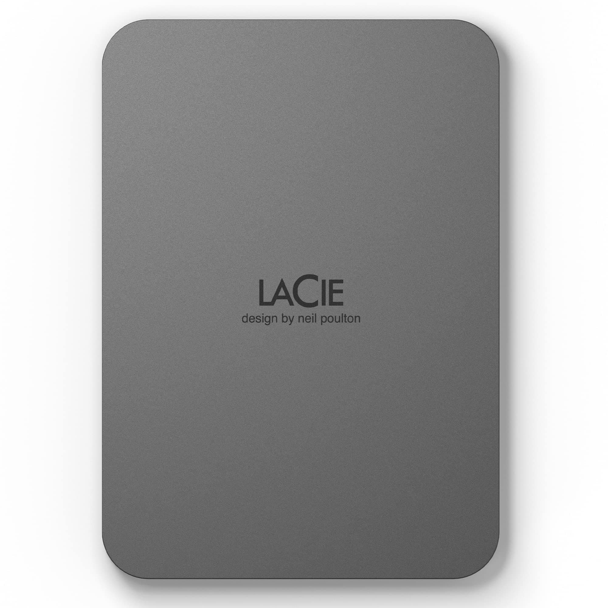 LaCie Mobile Drive Secure 5TB tragbare externe Festplatte, 2.5", PC Mac iPad & iPhone, Data Rescue Service (STLR5000400)