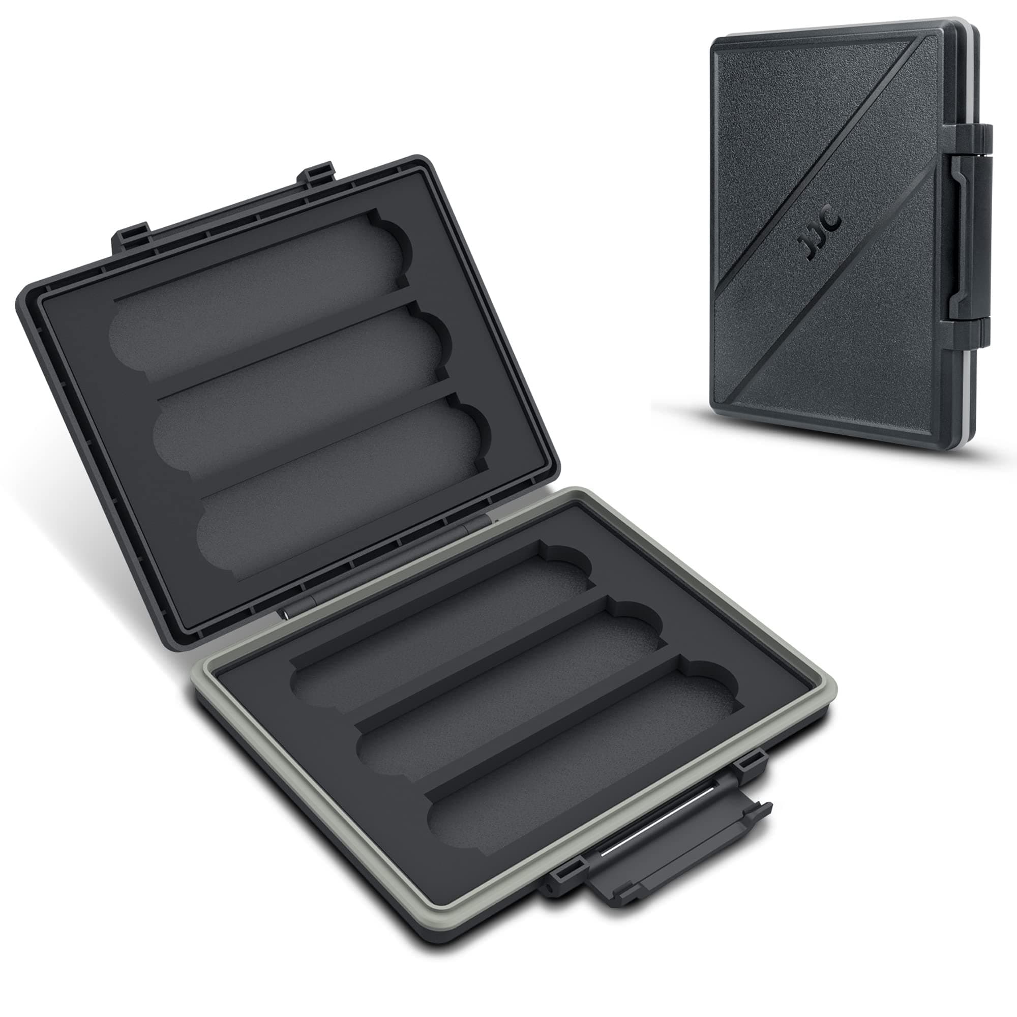 JJC 6-Slot-SSD Speicherkarten Etui Tasche Aufbewahrung für M.2 2280/2260/2242/2240/2230 SSD Solid State Drive, Wasserdicht Speicherkartenetui Tasche Etui Schutzbox Tragetasche
