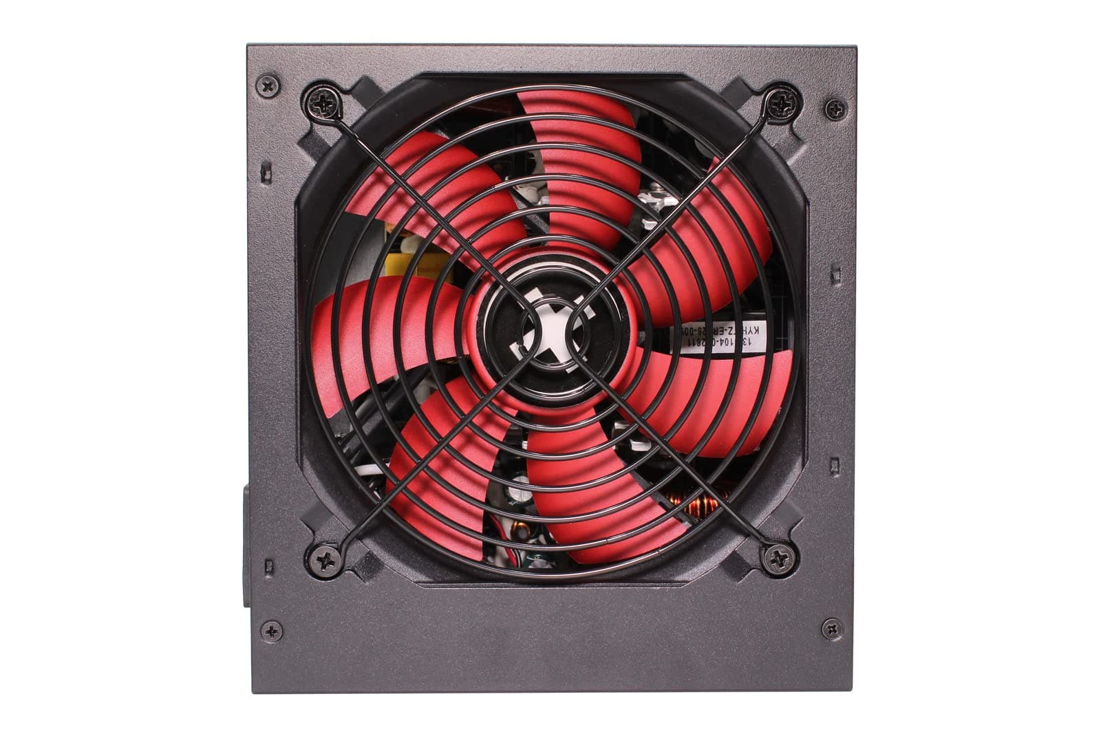 Xilence XP500R6 PC Netzteil, 500W Peak Power, ATX, rot/schwarz