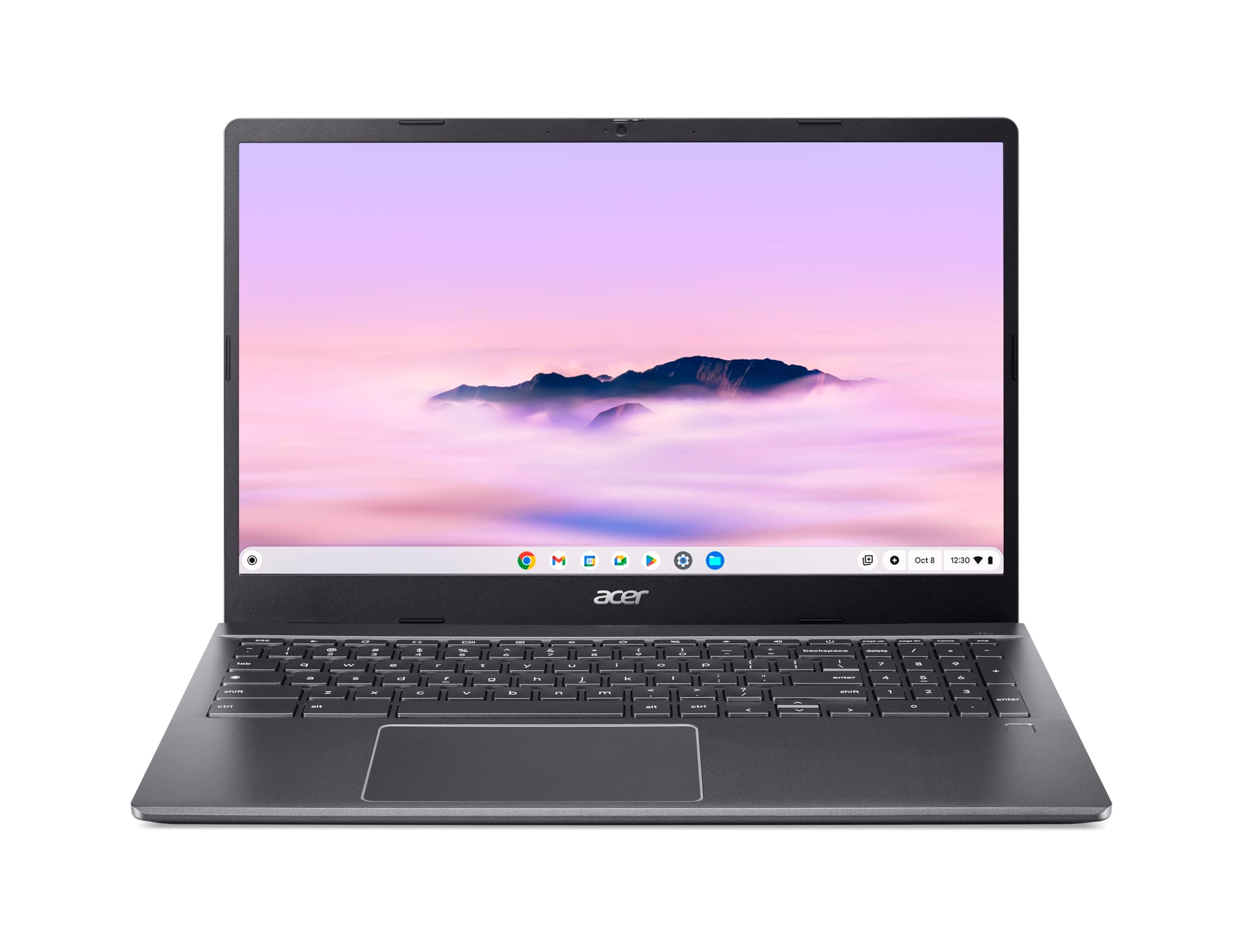 acer Chromebook Plus 515 (CB515-2H-EU5) Laptop, Google ChromeOS Core, 15,6" FHD IPS Display, Intel Core i3-1215U, 8 GB RAM, 128 GB SSD, Intel UHD Grafik, grau