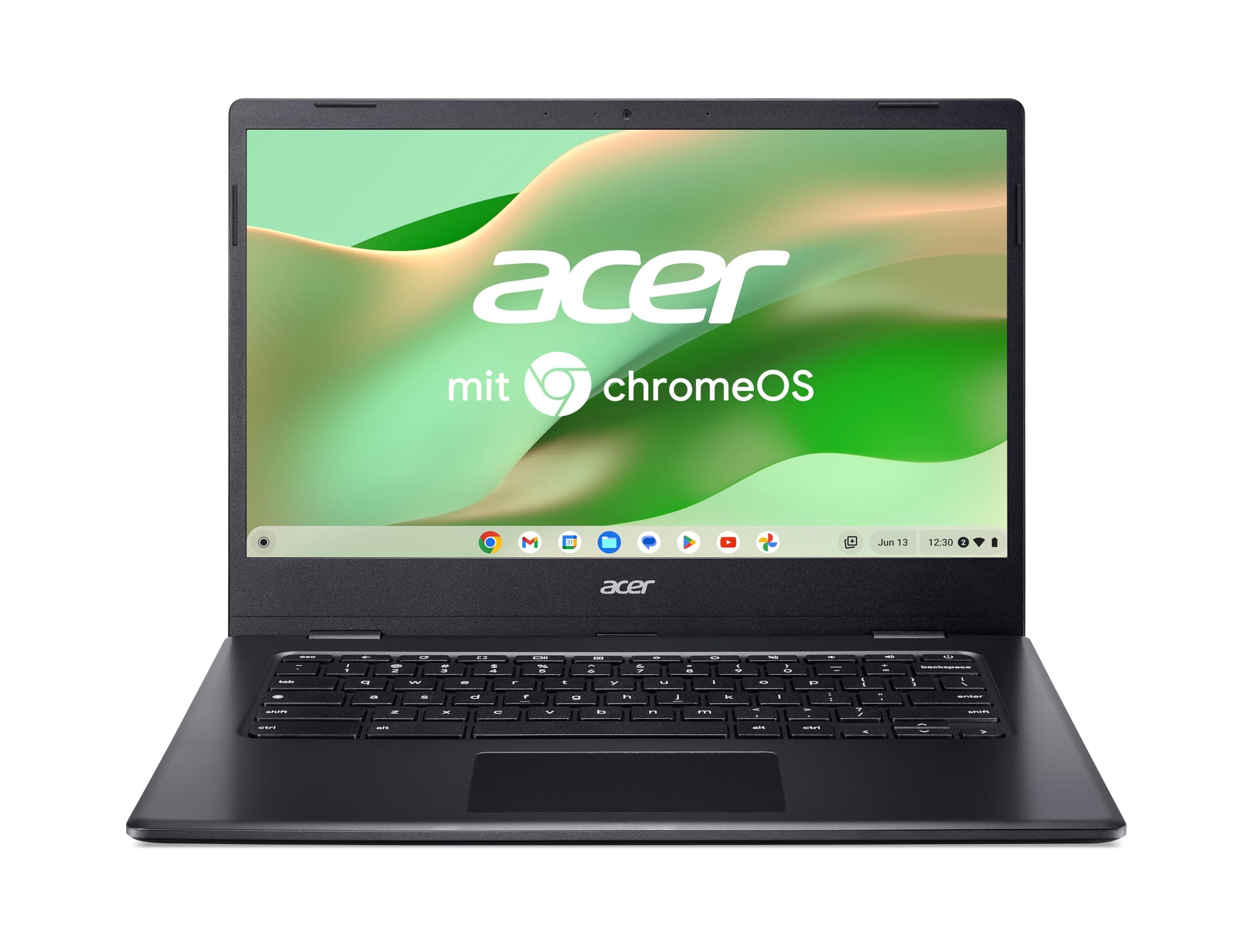 acer Chromebook 315 (CB315-4H-C6V3) Laptop, 15,6" FHD Display, Intel Celeron N4500, 8 GB RAM, 128 GB eMMC, Intel UHD Graphics, Google ChromeOS, Silber